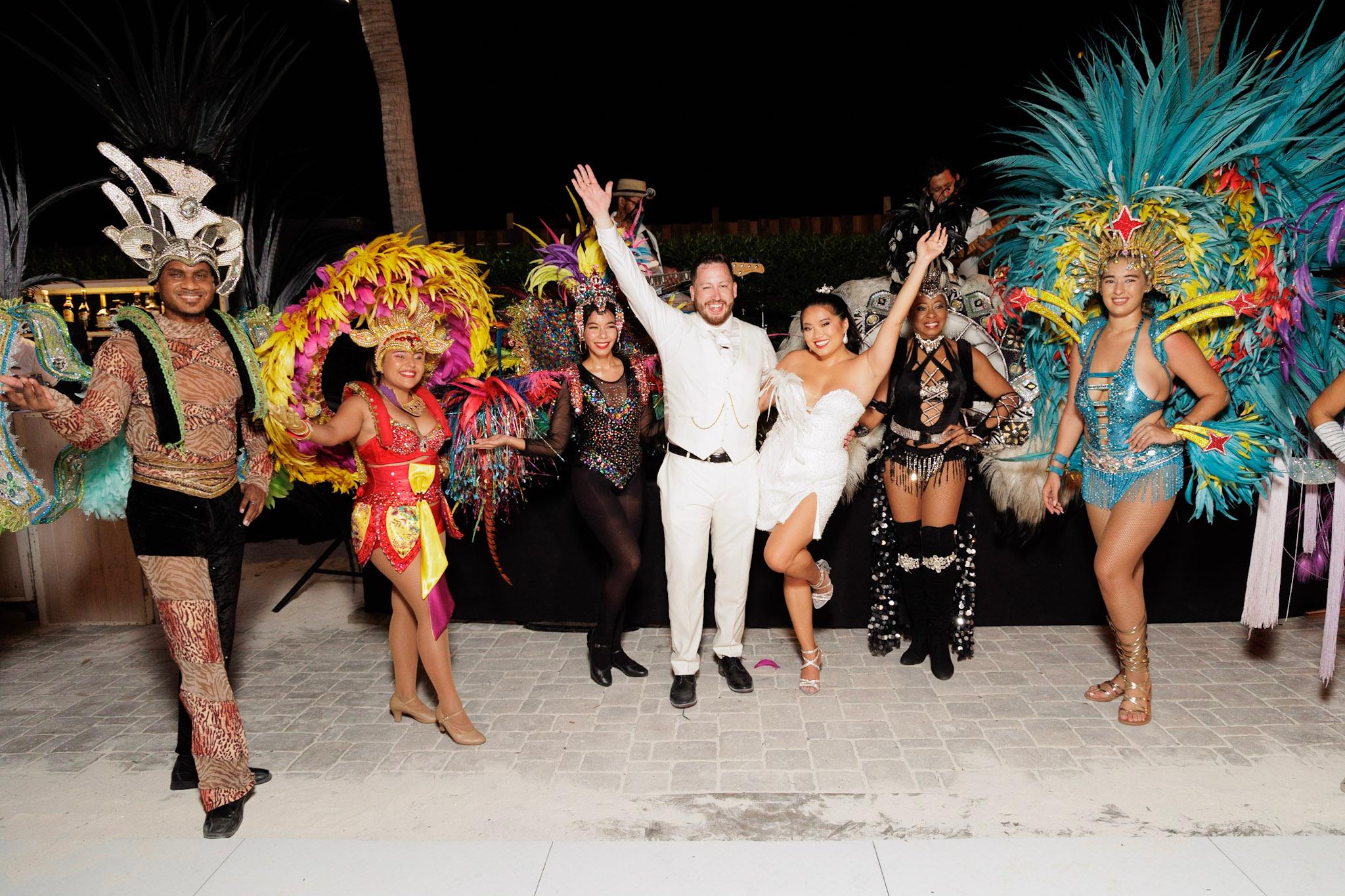 A Glamorous Summer Wedding at Renaissance Island 22