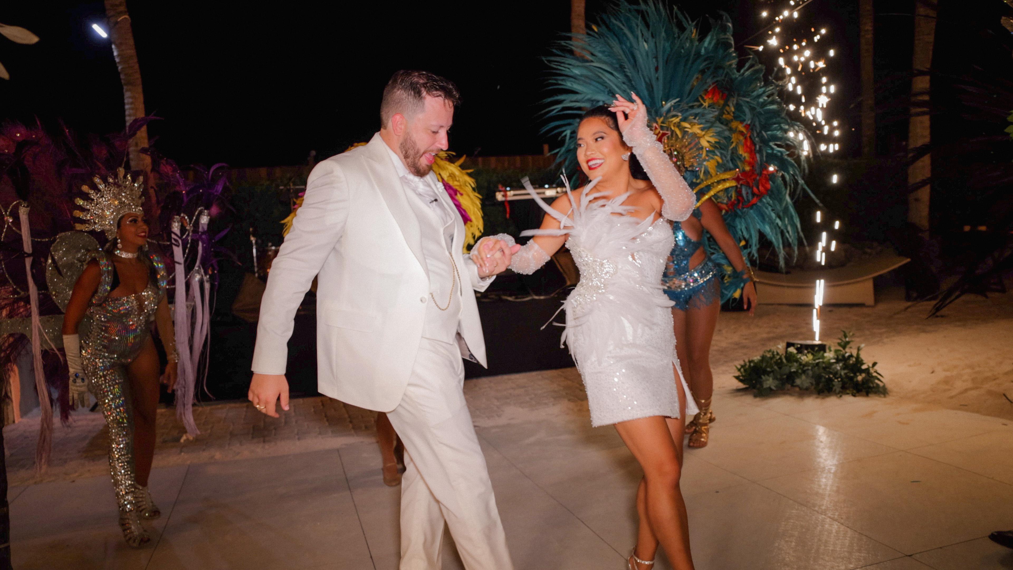 A Glamorous Summer Wedding at Renaissance Island 73