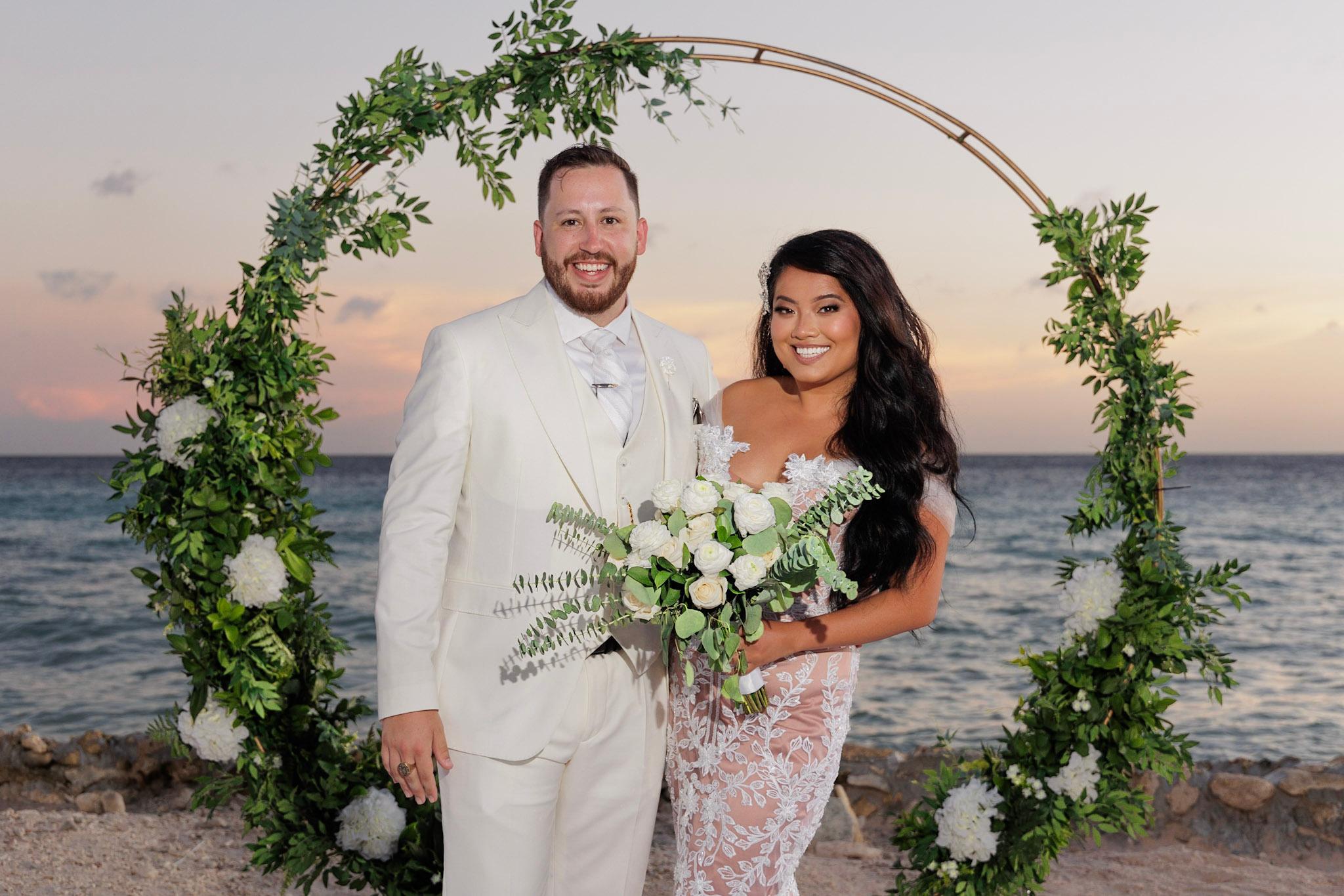 A Glamorous Summer Wedding at Renaissance Island 12