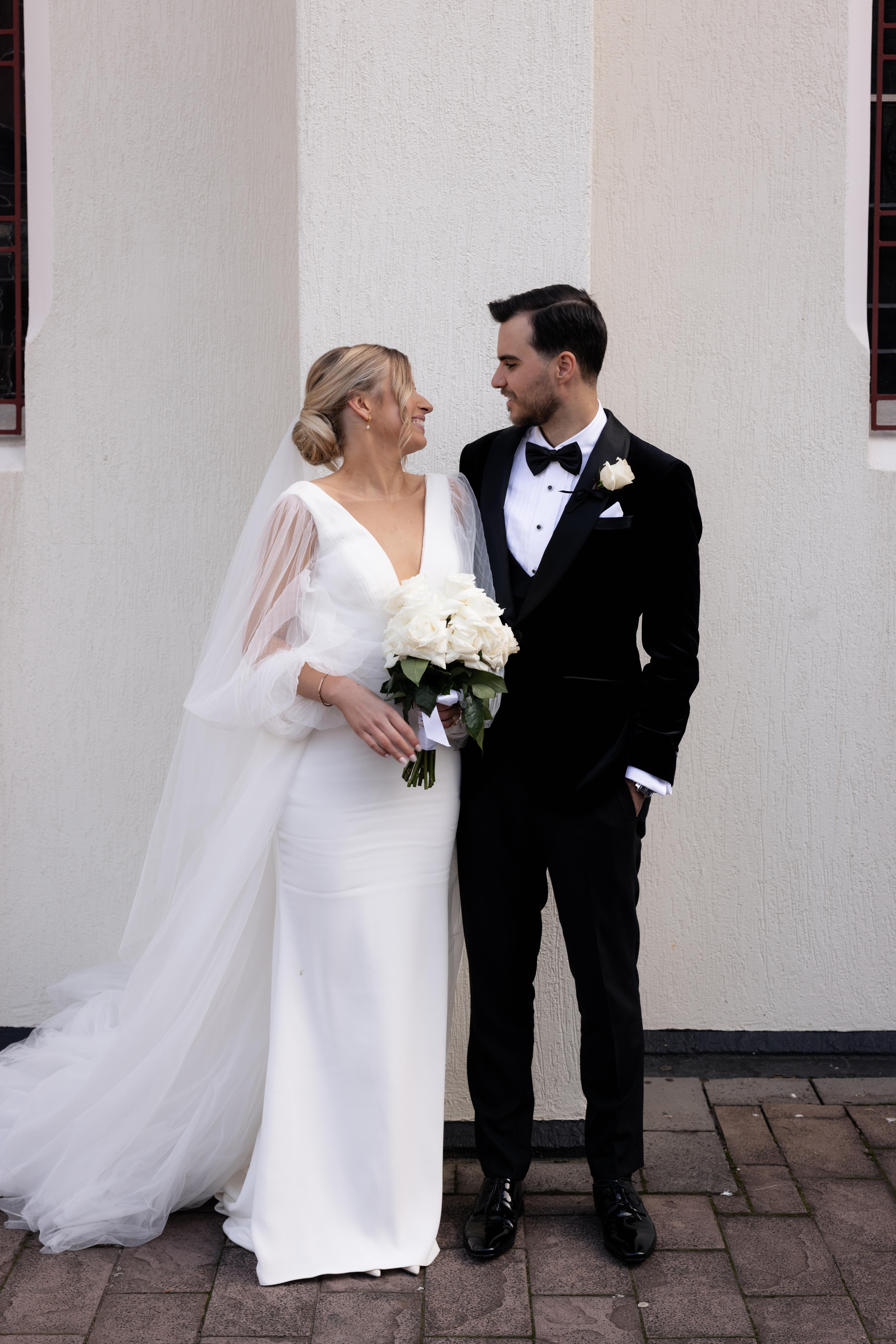 A Glamorous Summer Wedding at Half Acre 74