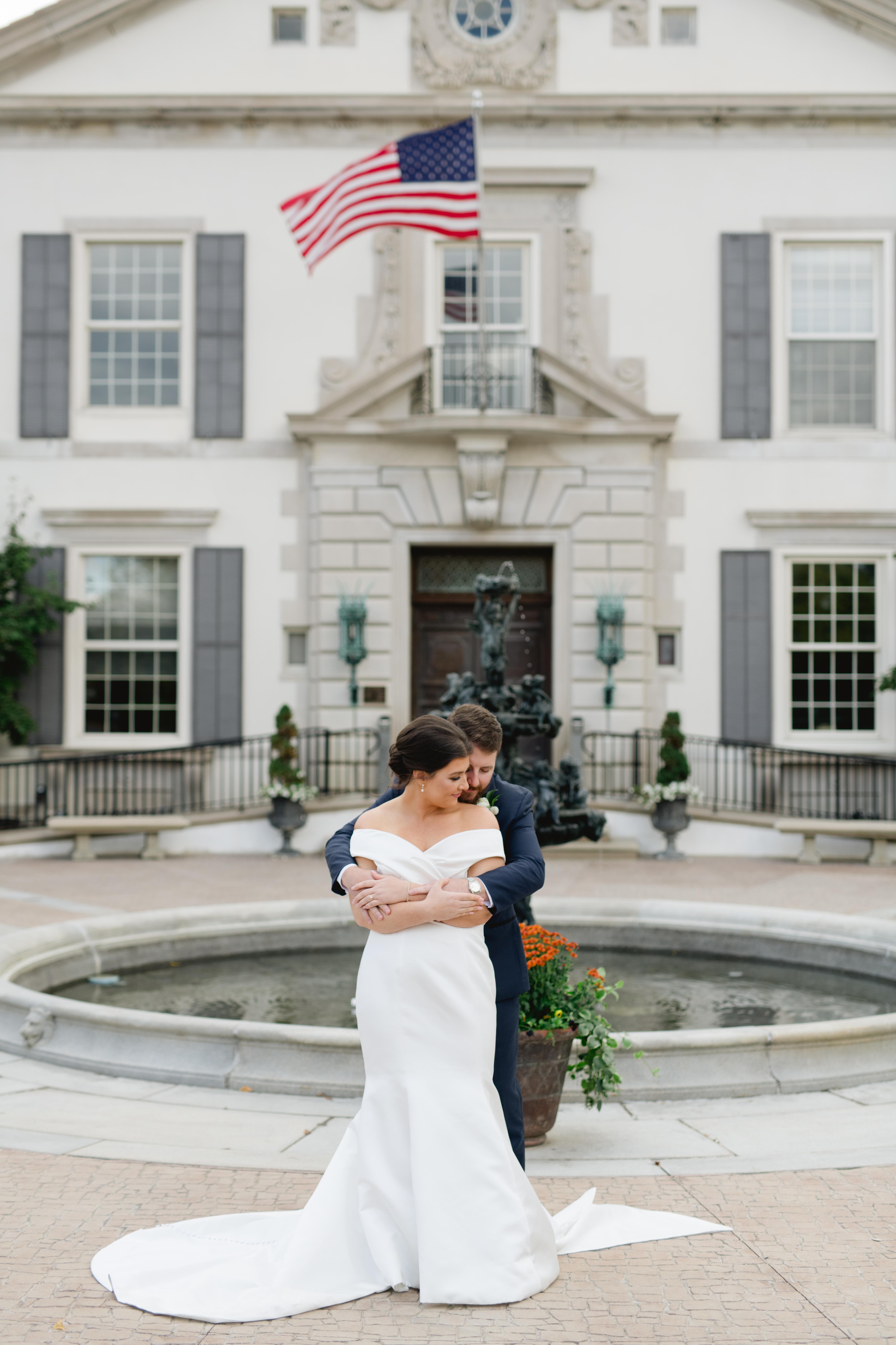A Romantic Fall Wedding at The War Memorial 21