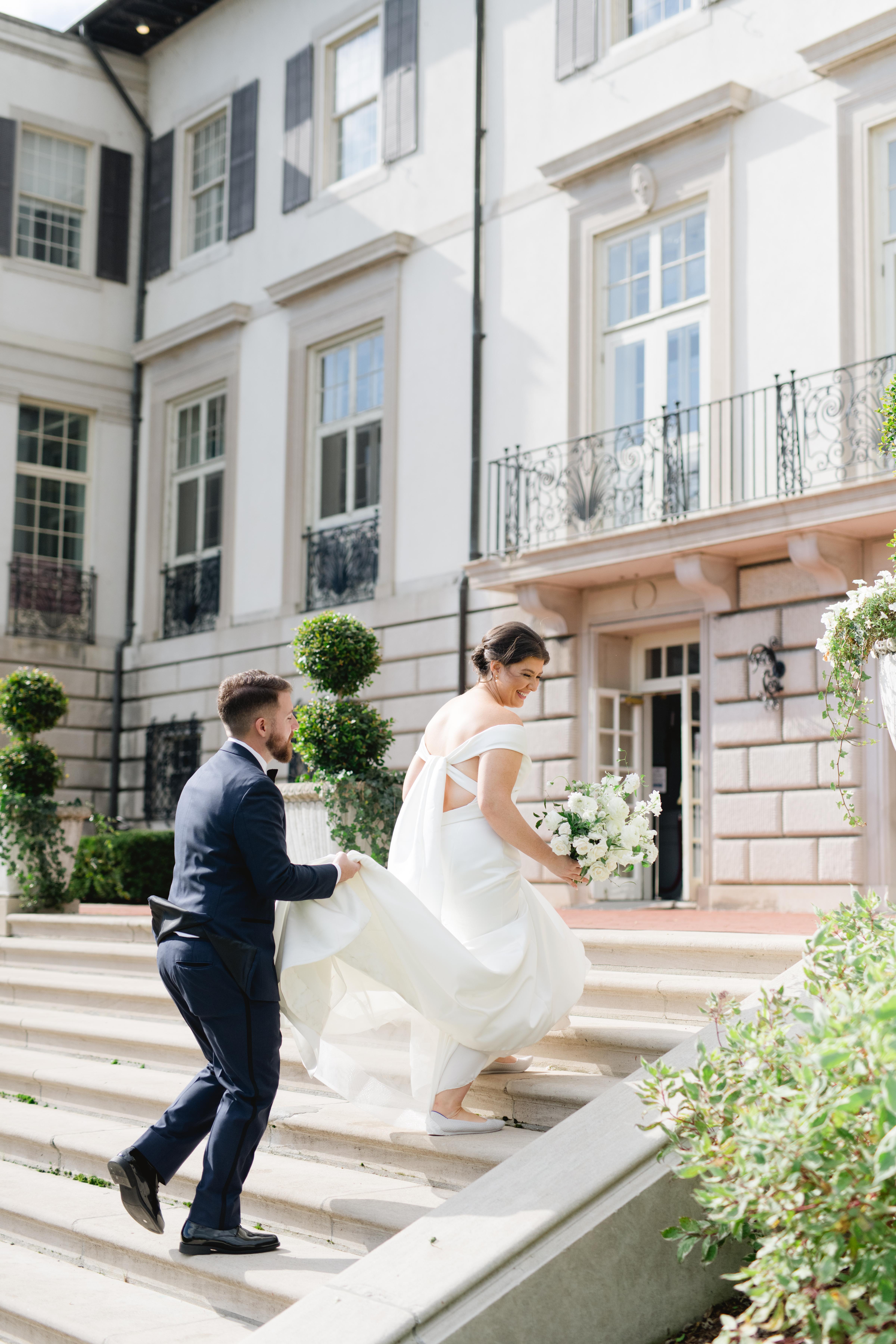 A Romantic Fall Wedding at The War Memorial 29
