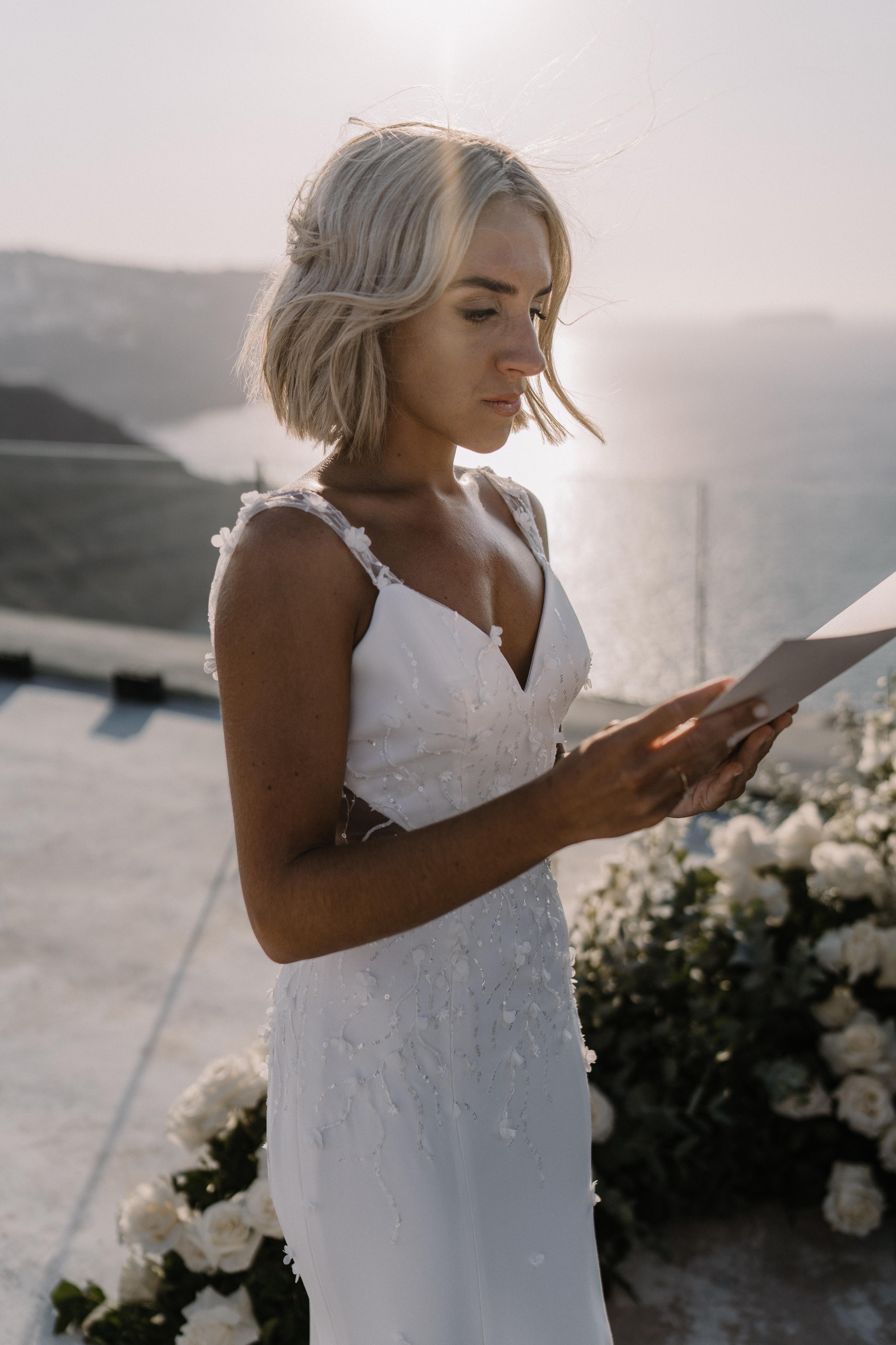 A Romantic Wedding at Cavo Ventus Luxury Villa photo 2