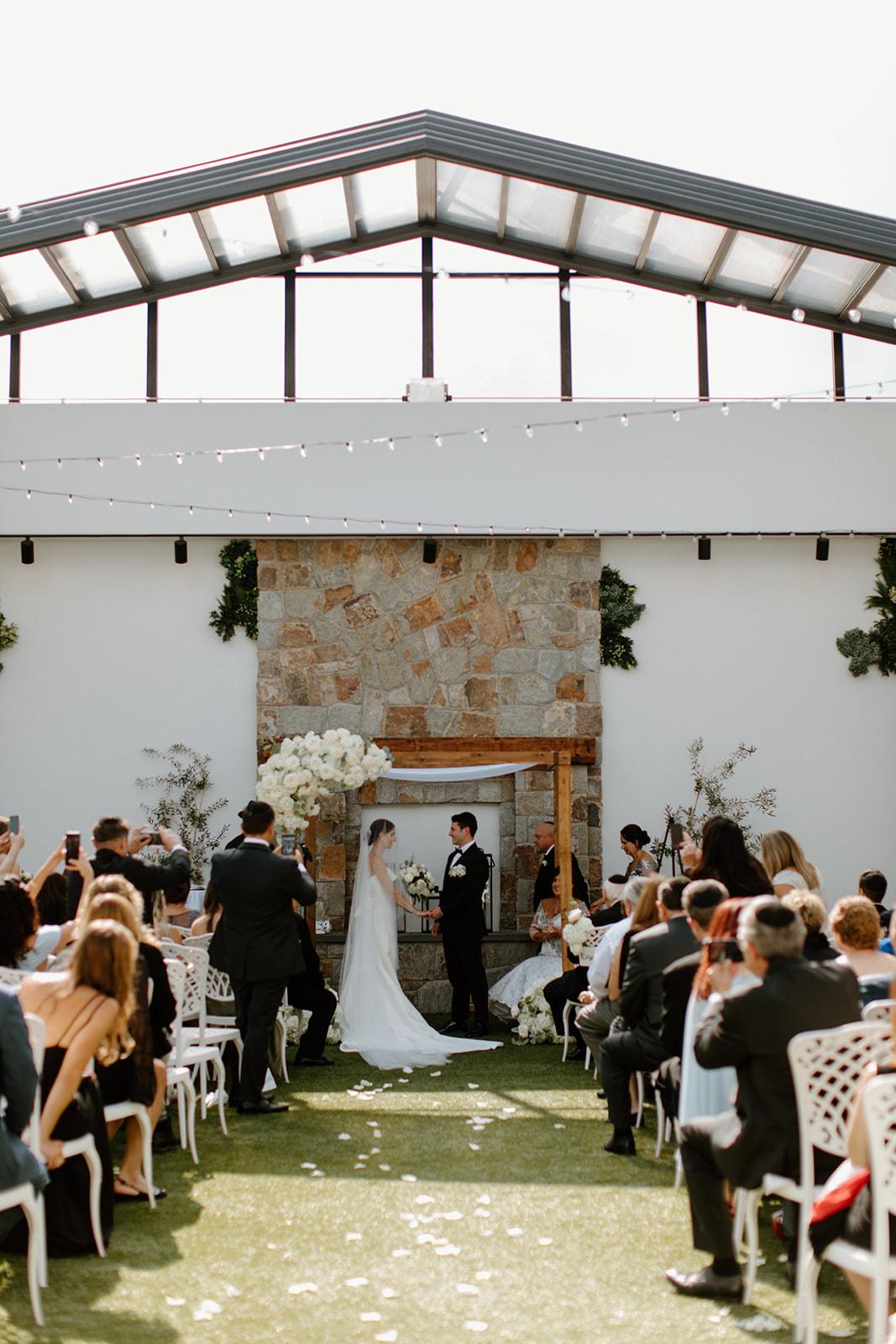 A Modern Summer Wedding at Perona Farms 38