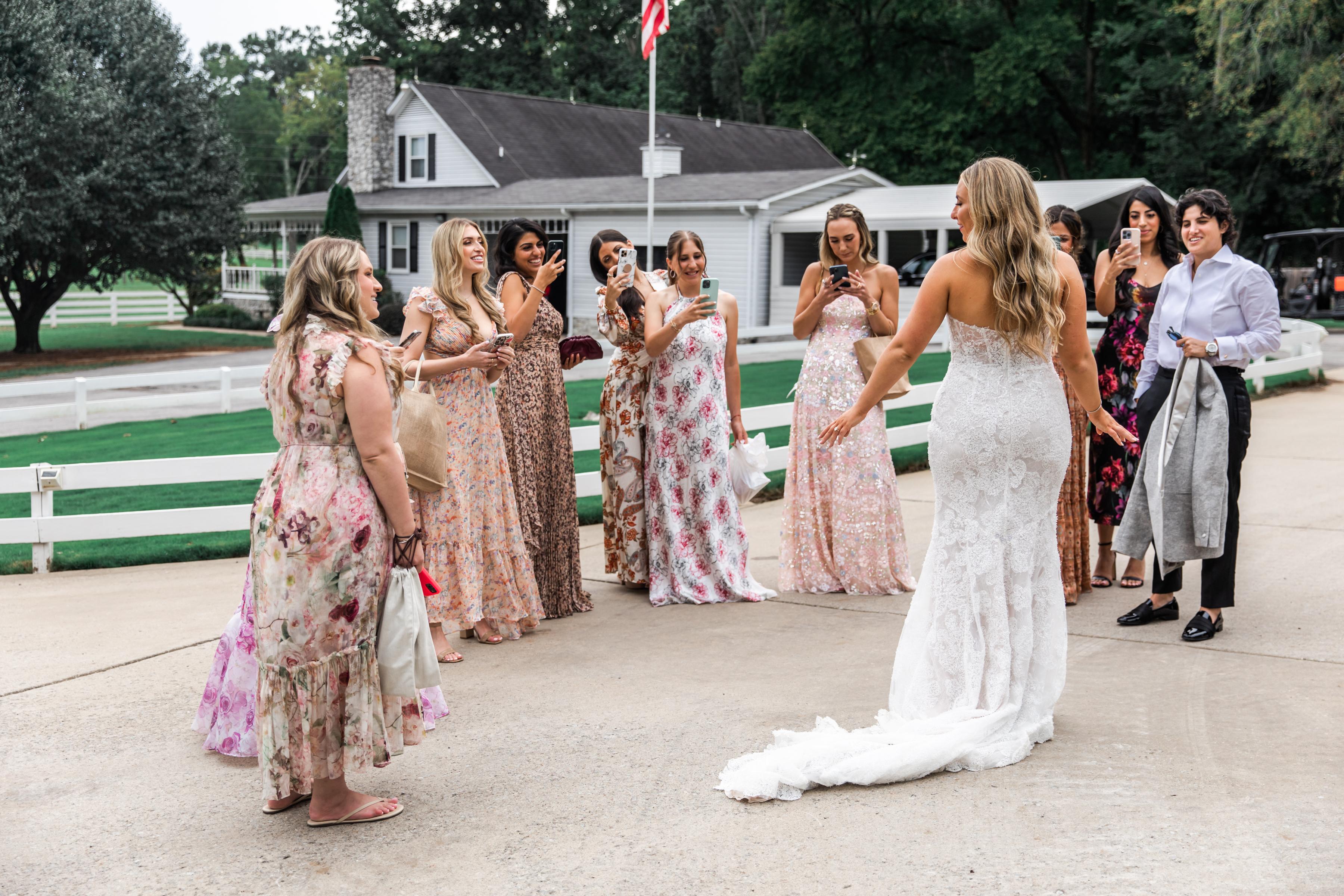 A Classic Summer Wedding at Saddle Woods Farm 48