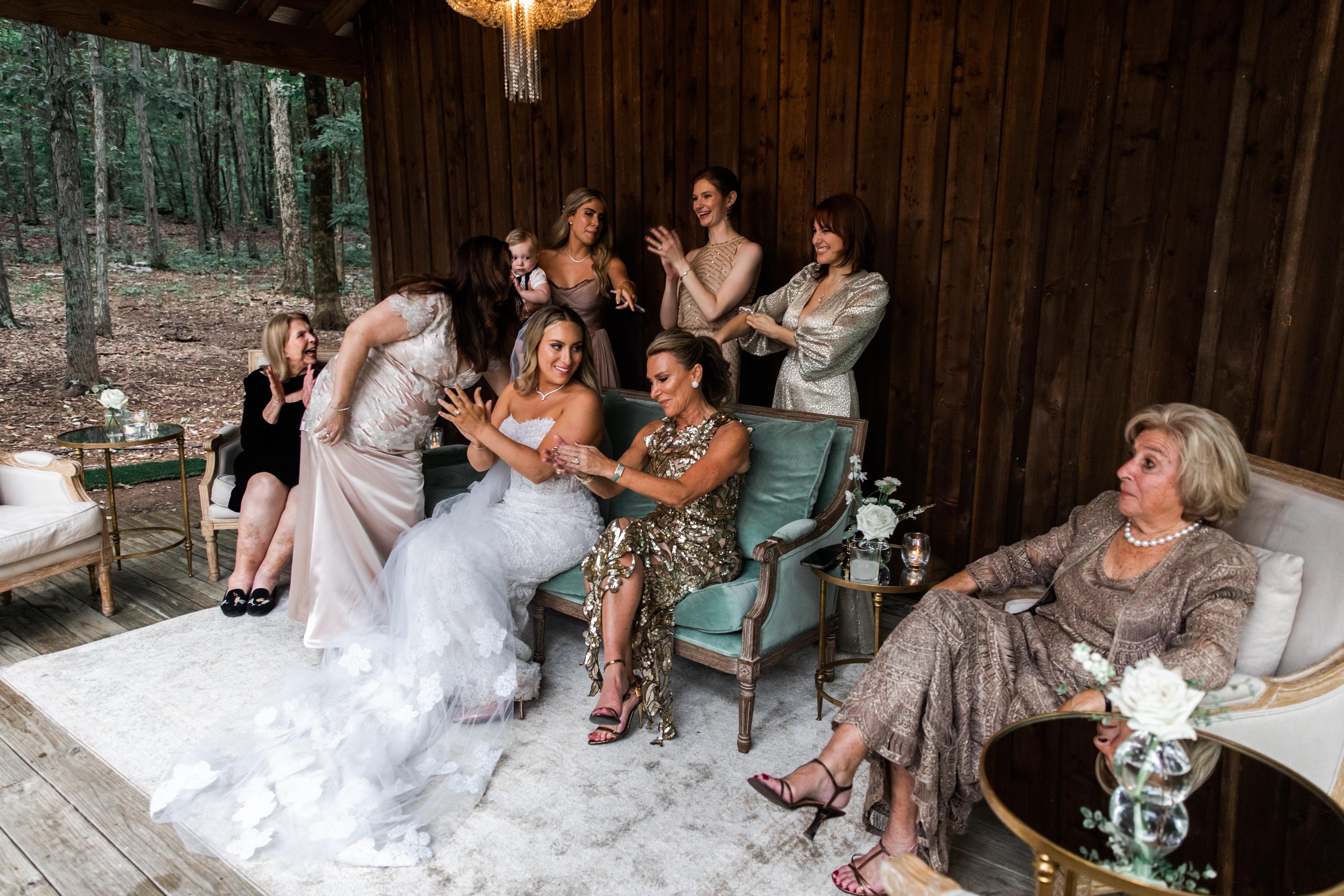 A Classic Summer Wedding at Saddle Woods Farm 53