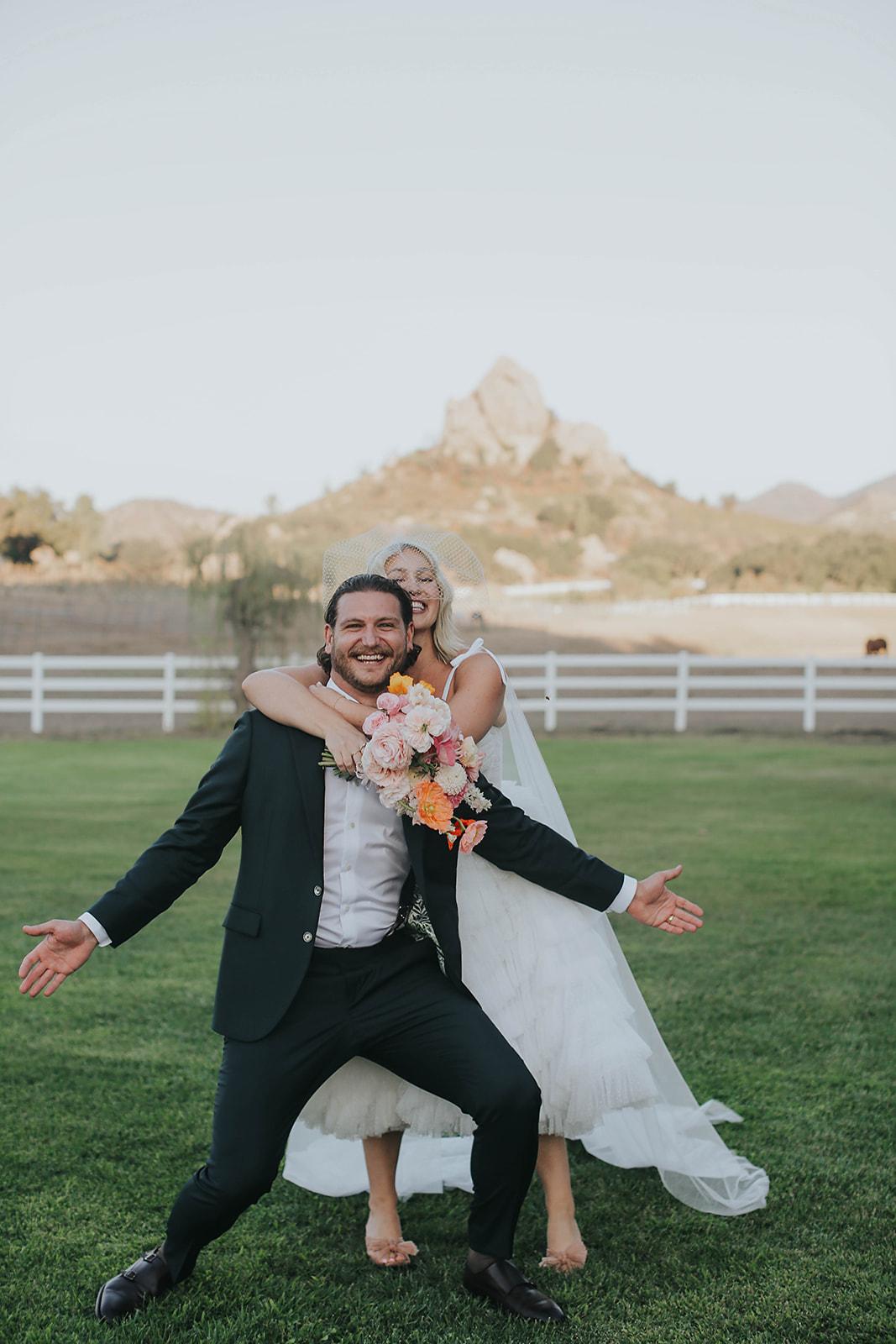 A Whimsical Summer Wedding at Saddlerock Ranch 37