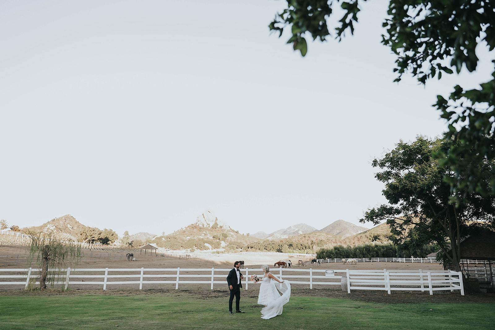 A Whimsical Summer Wedding at Saddlerock Ranch photo 2
