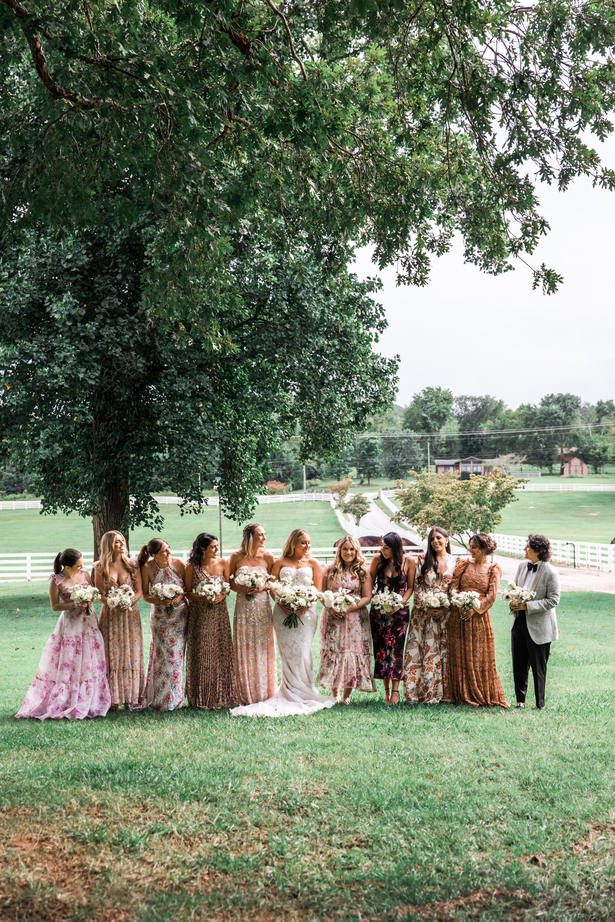 A Classic Summer Wedding at Saddle Woods Farm 37