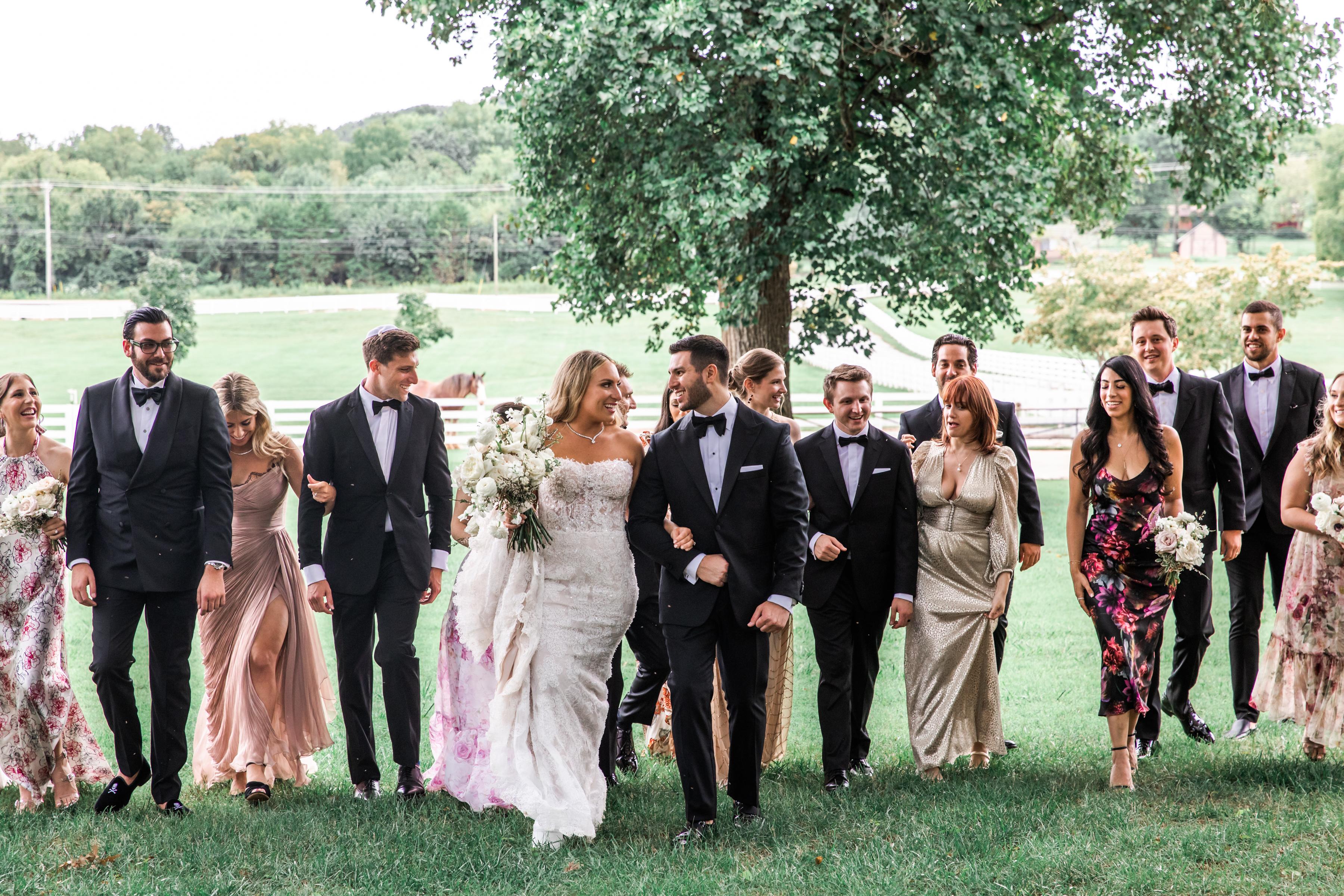 A Classic Summer Wedding at Saddle Woods Farm 31