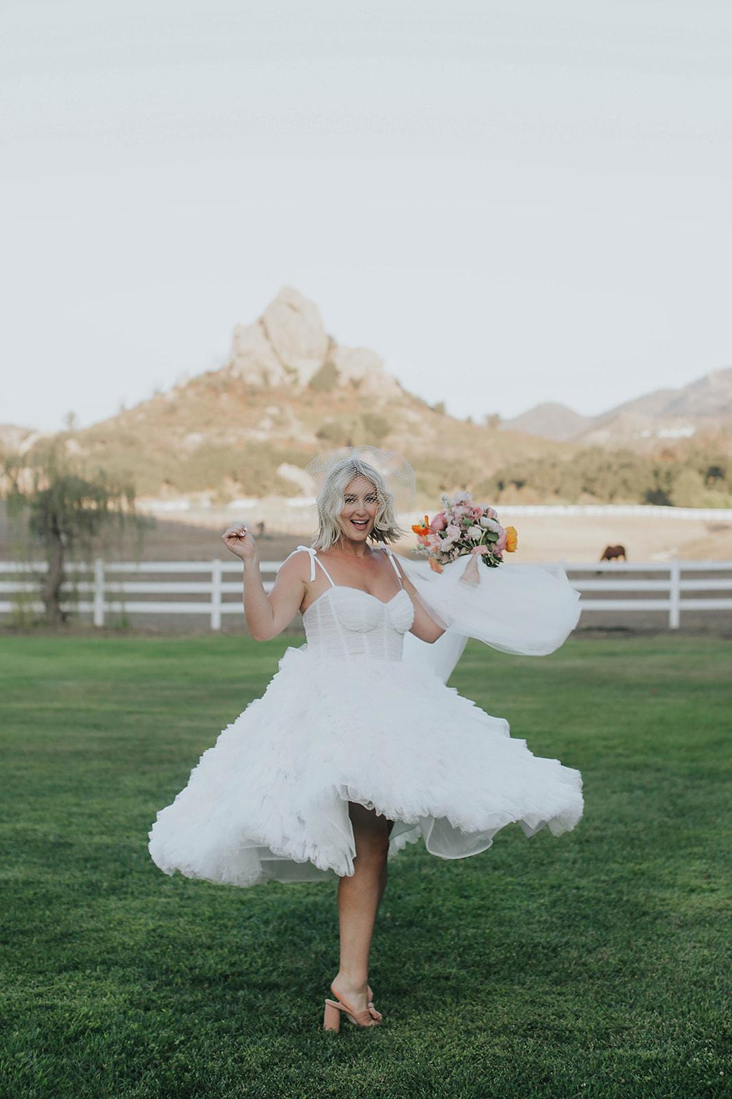 A Whimsical Summer Wedding at Saddlerock Ranch 30