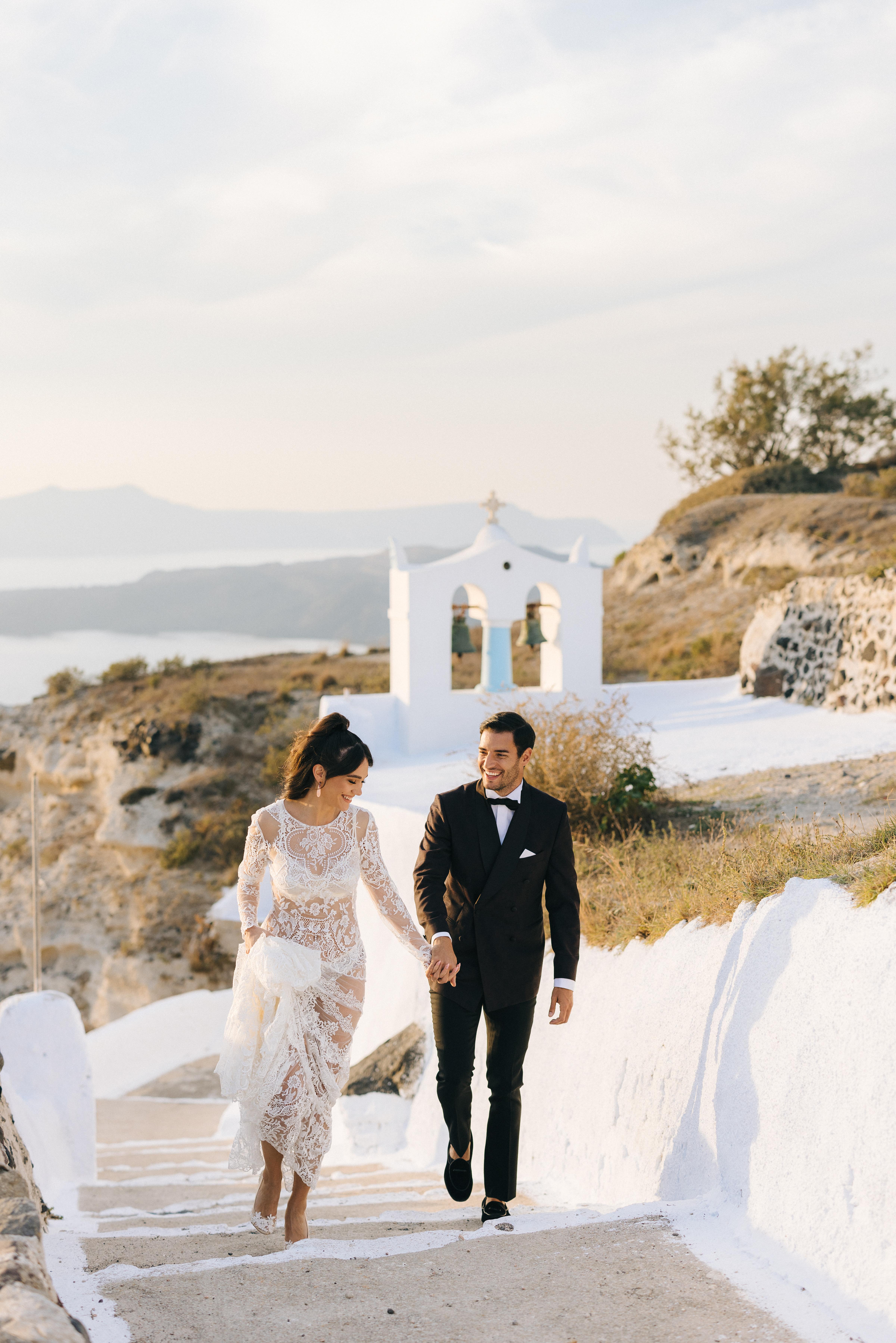 A Boho Fall Wedding at Santorini Gem photo 4
