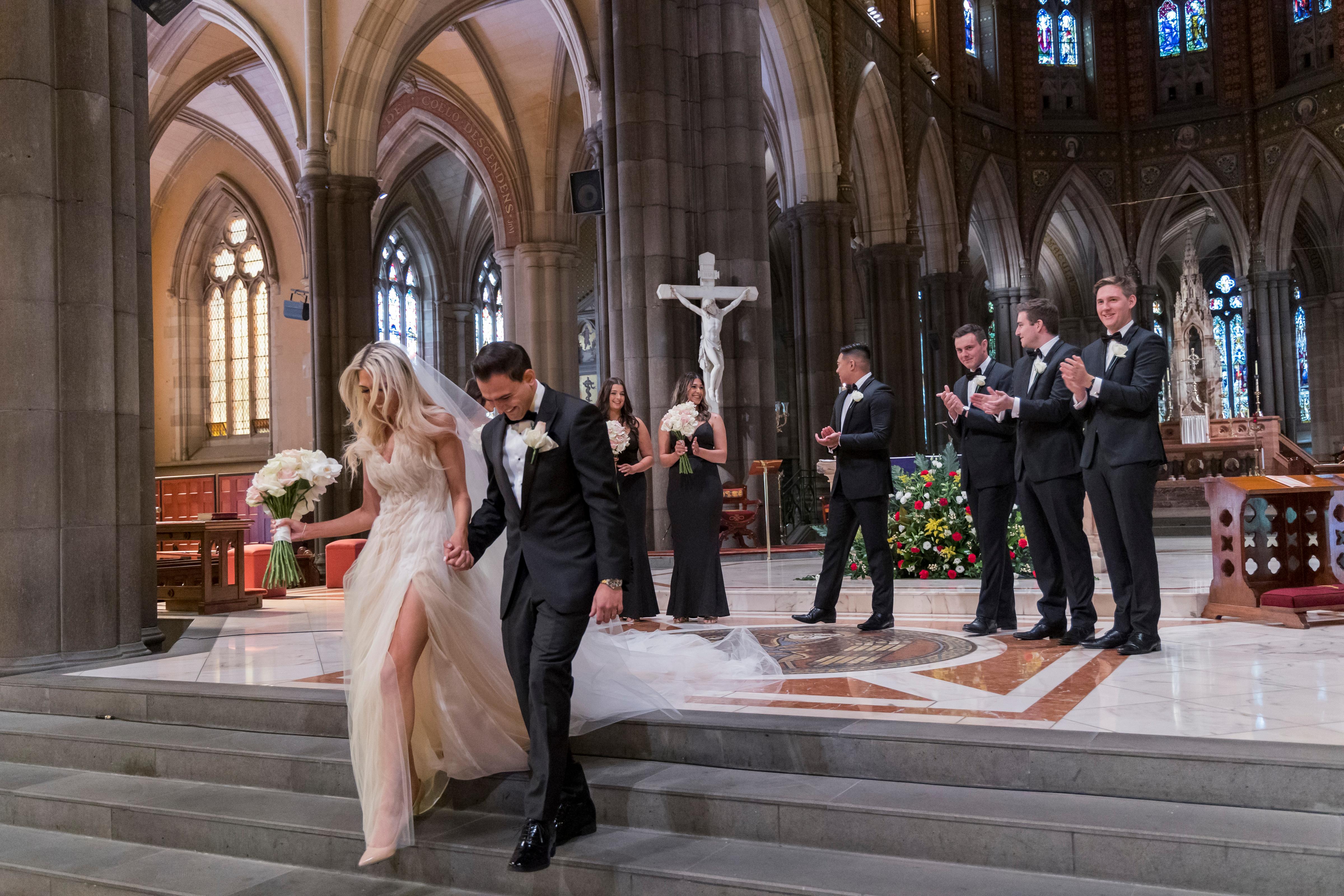 A Spring Glamorous Wedding at Metropolis Events 61