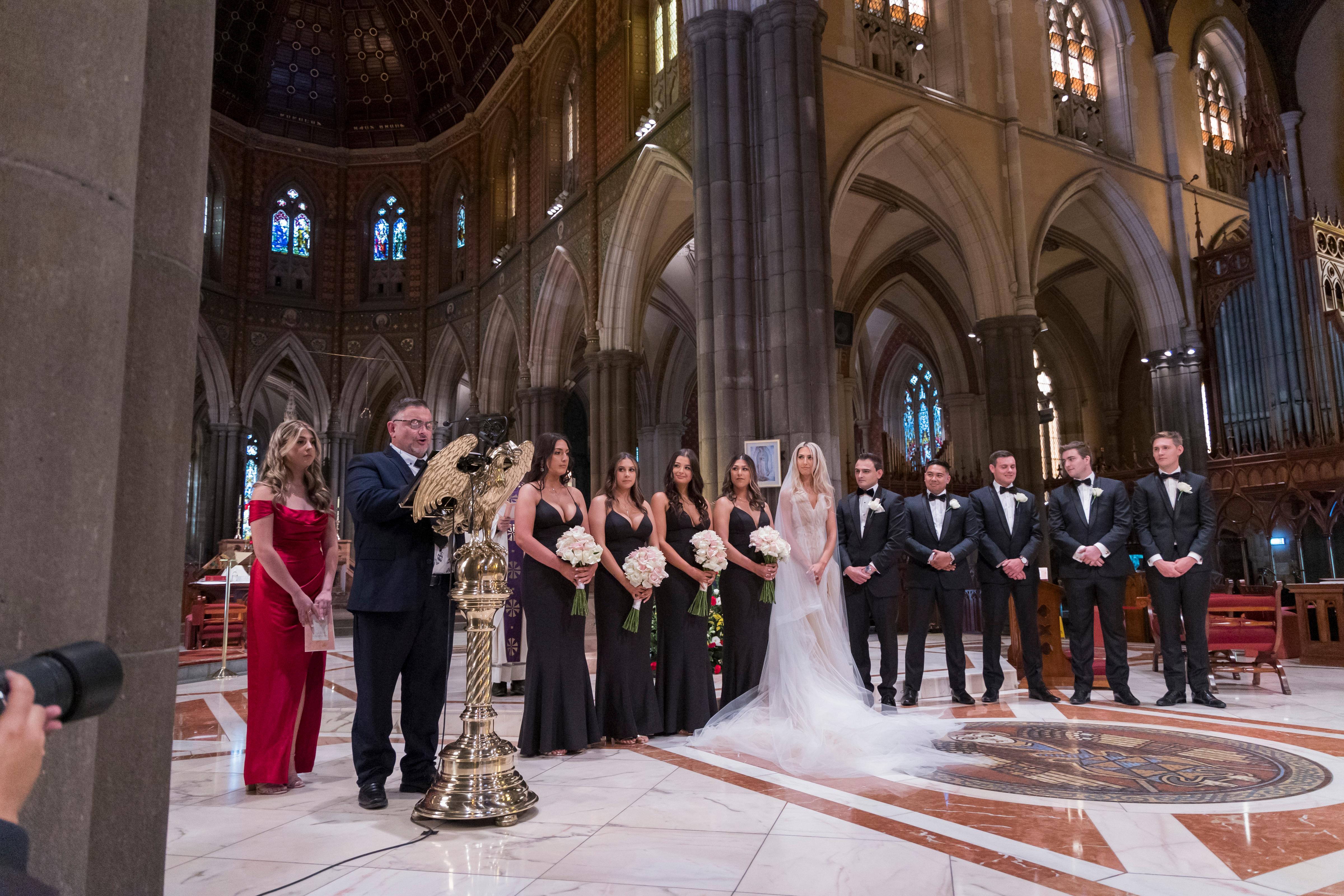 A Spring Glamorous Wedding at Metropolis Events 60