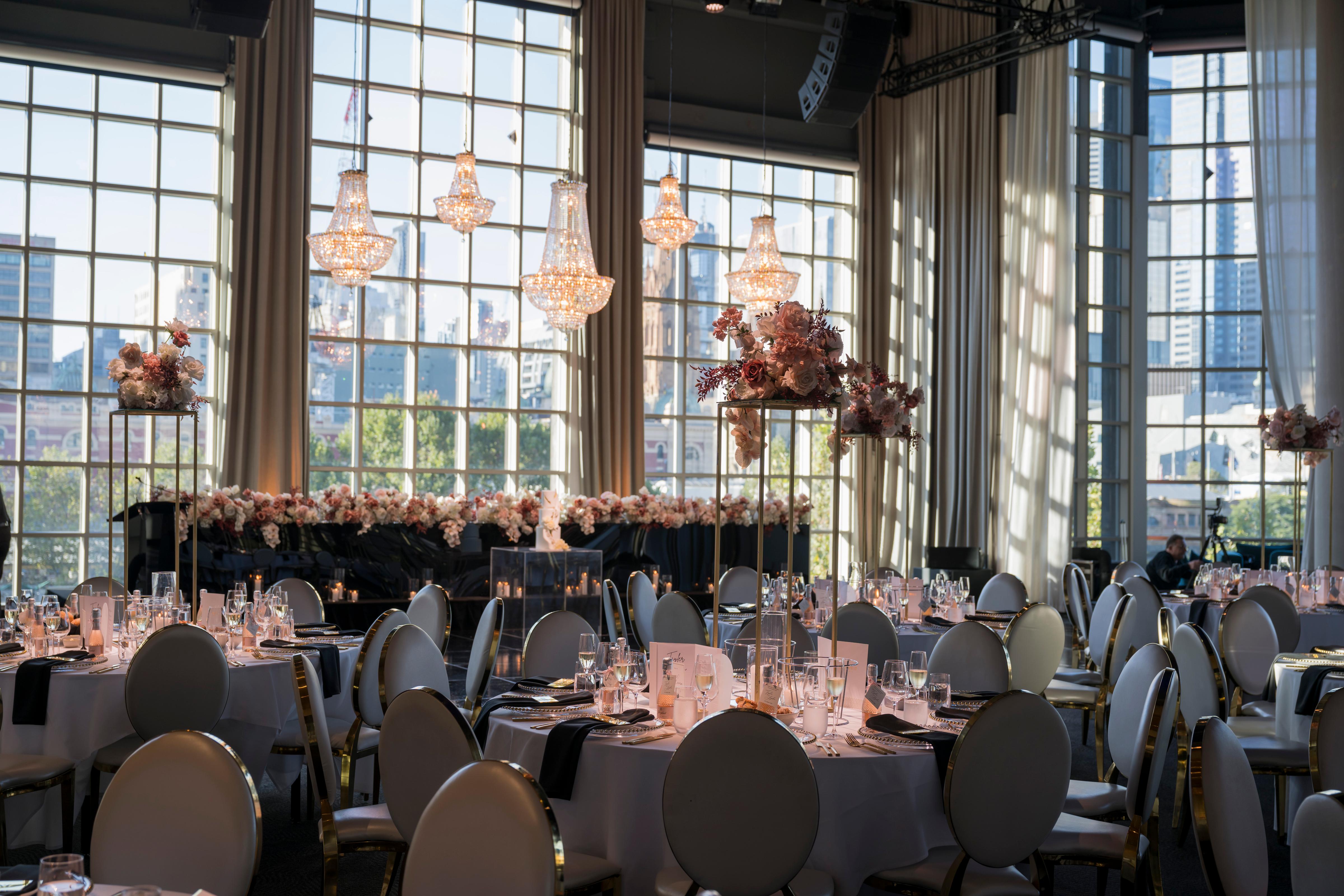 A Spring Glamorous Wedding at Metropolis Events 65