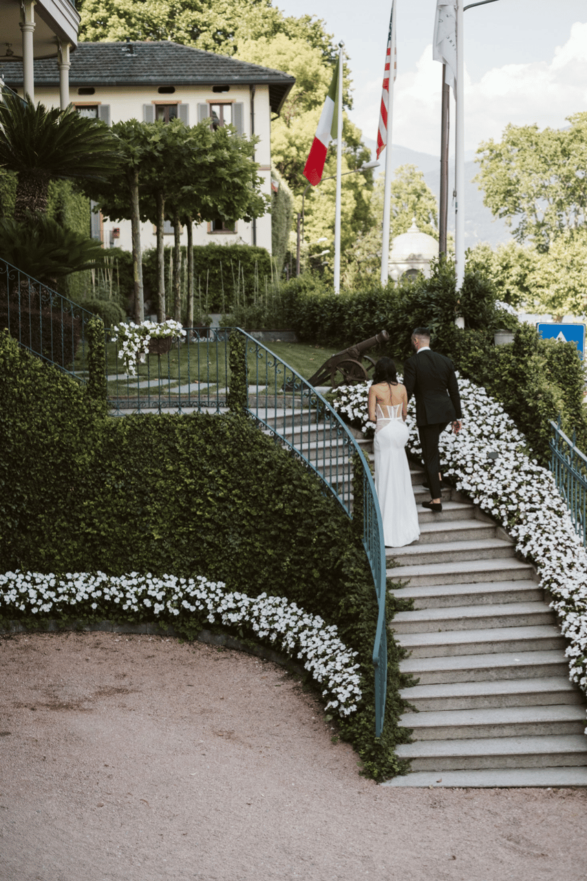 A Glamorous Summer Wedding at Hotel Imperiale Moltrasio Lake Como photo 2