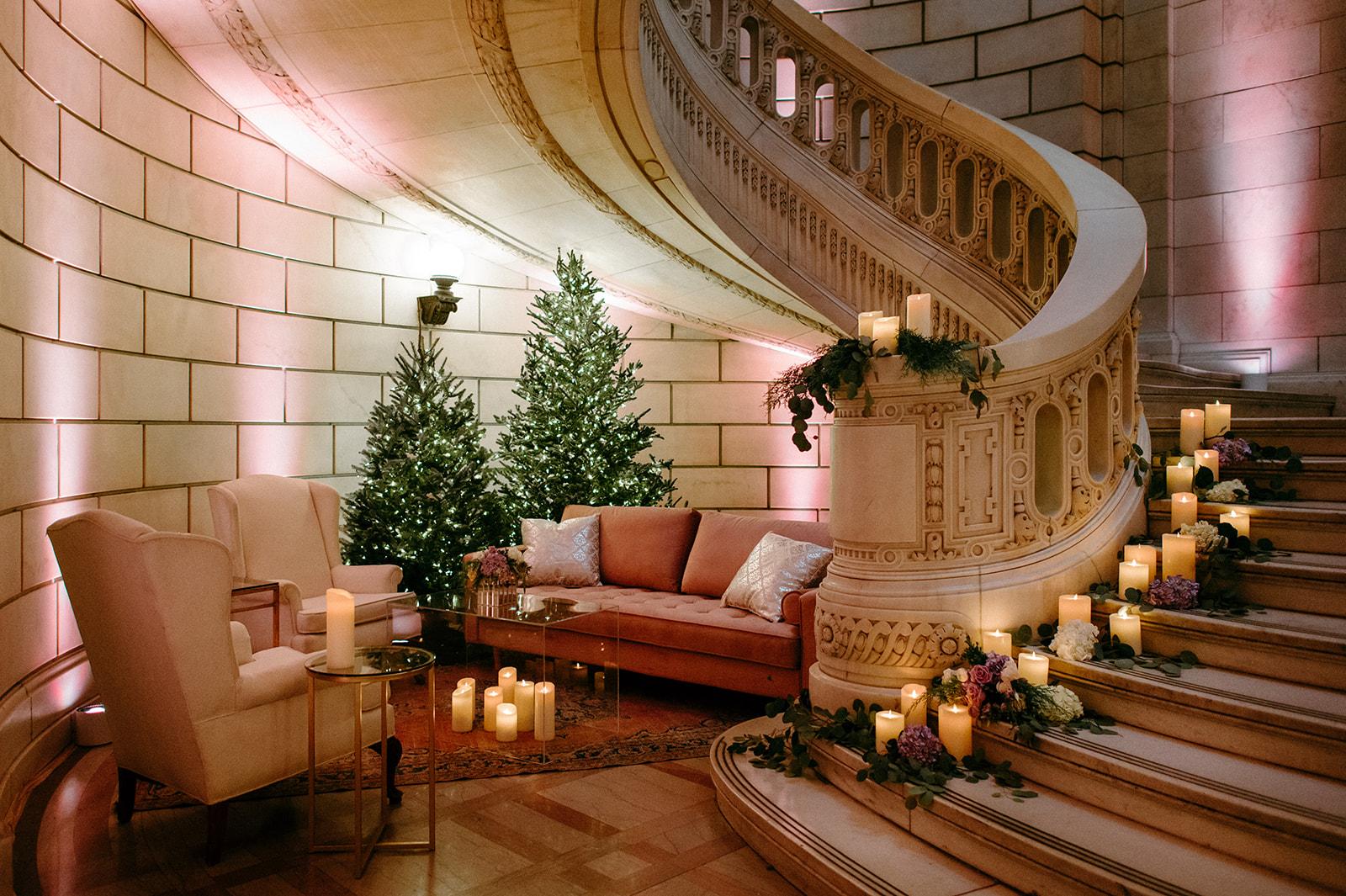 A Glamorous Winter Wedding at Old Courthouse 64