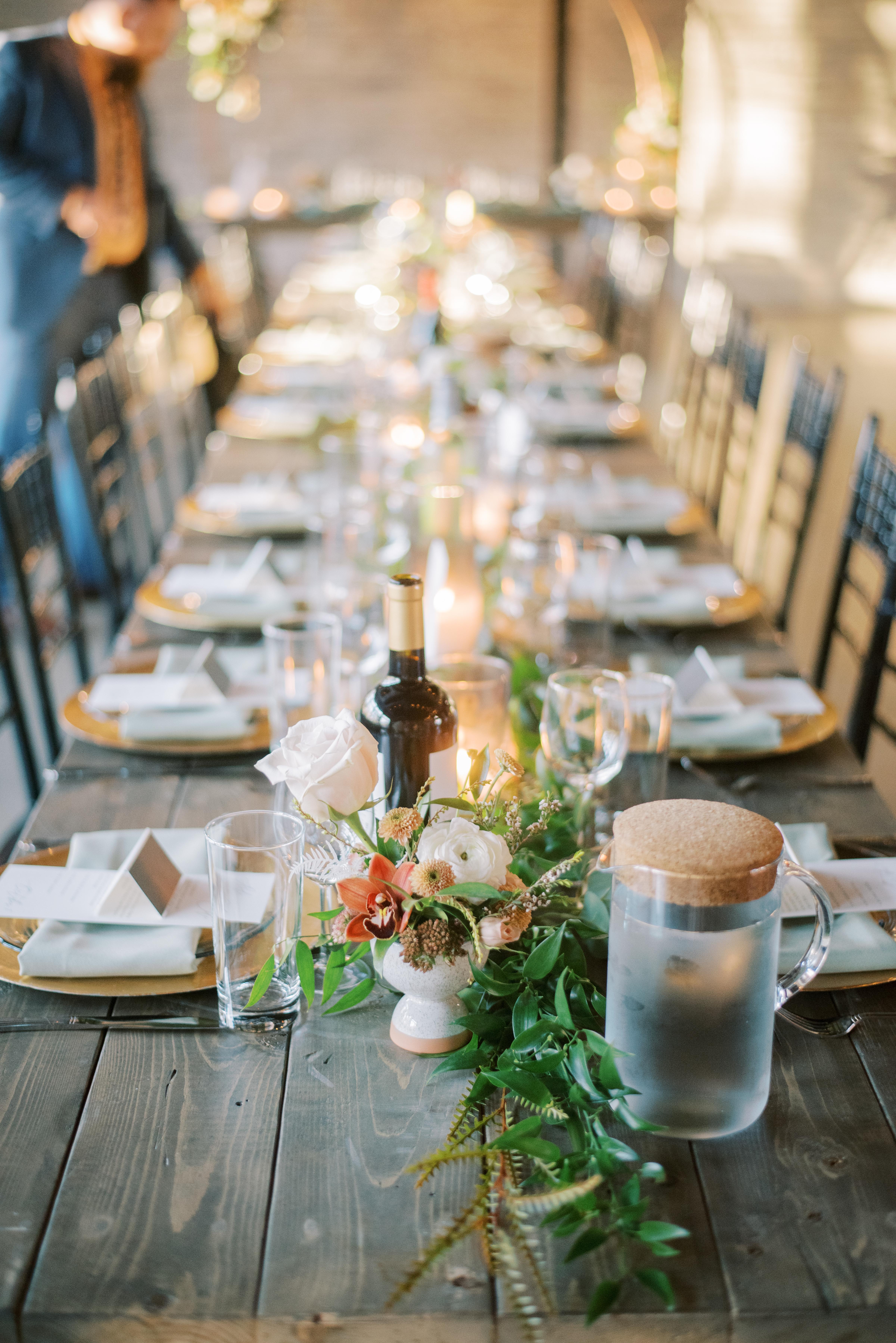 A Romantic Fall Wedding at the Foundry Room 40