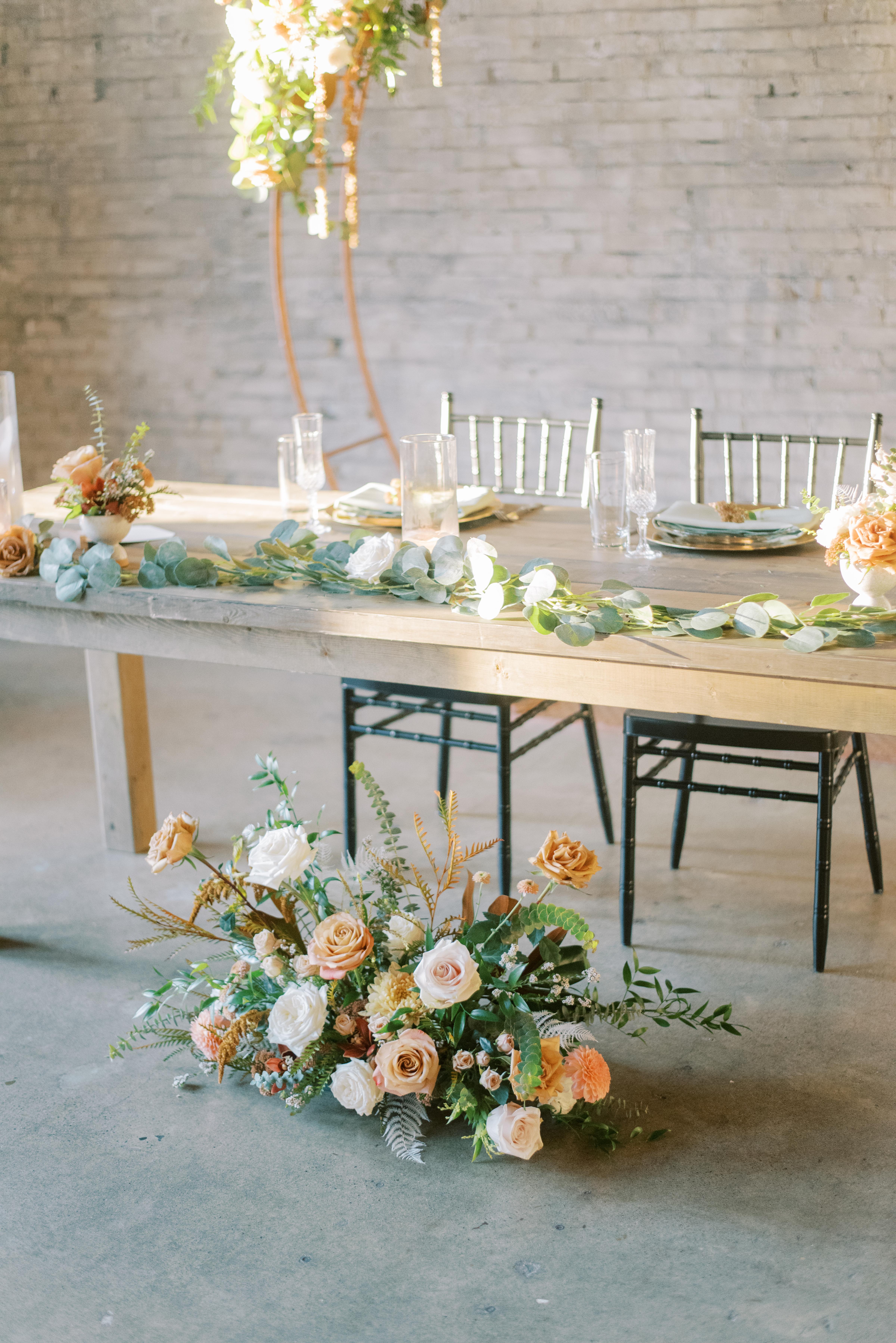 A Romantic Fall Wedding at the Foundry Room 47