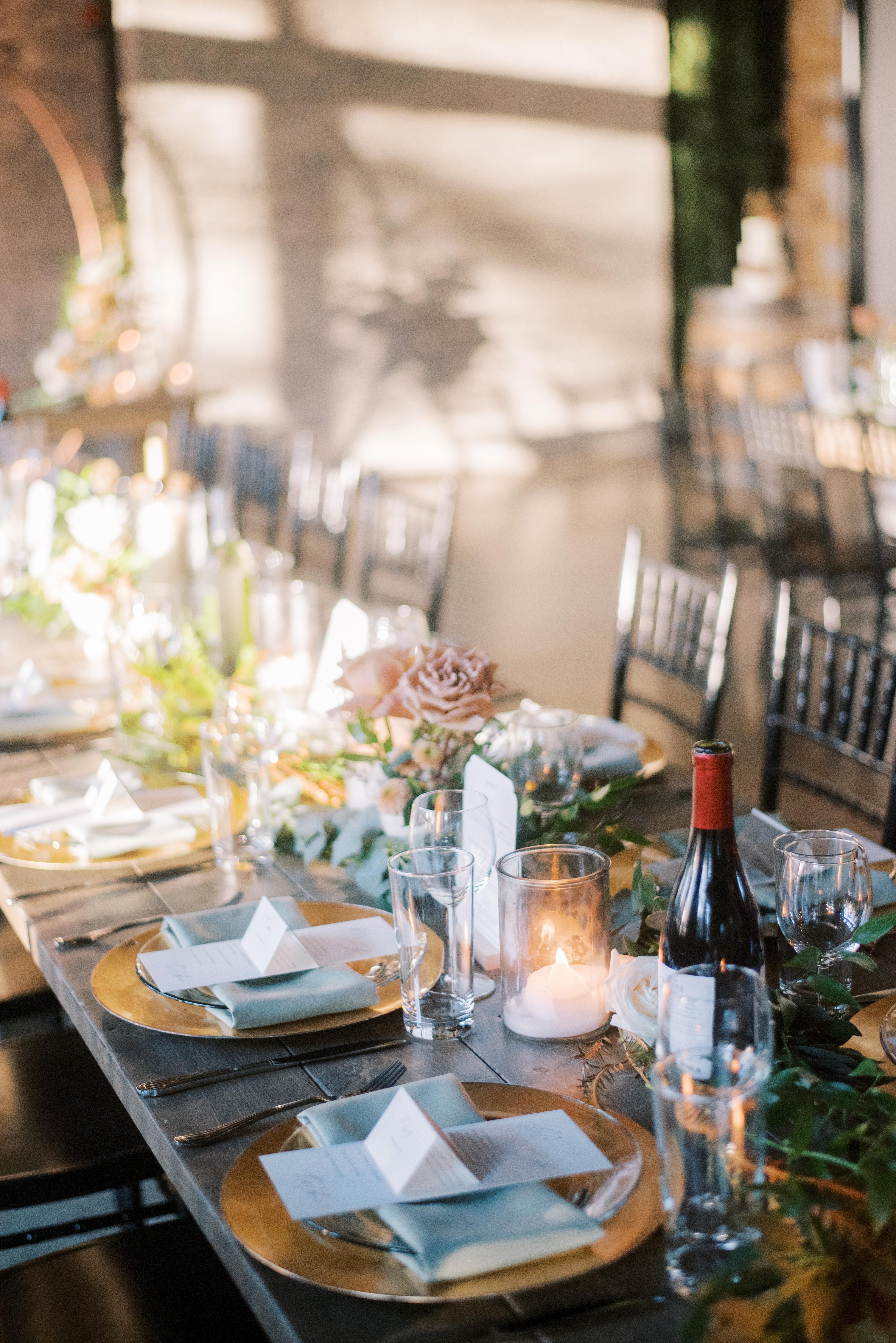 A Romantic Fall Wedding at the Foundry Room 55