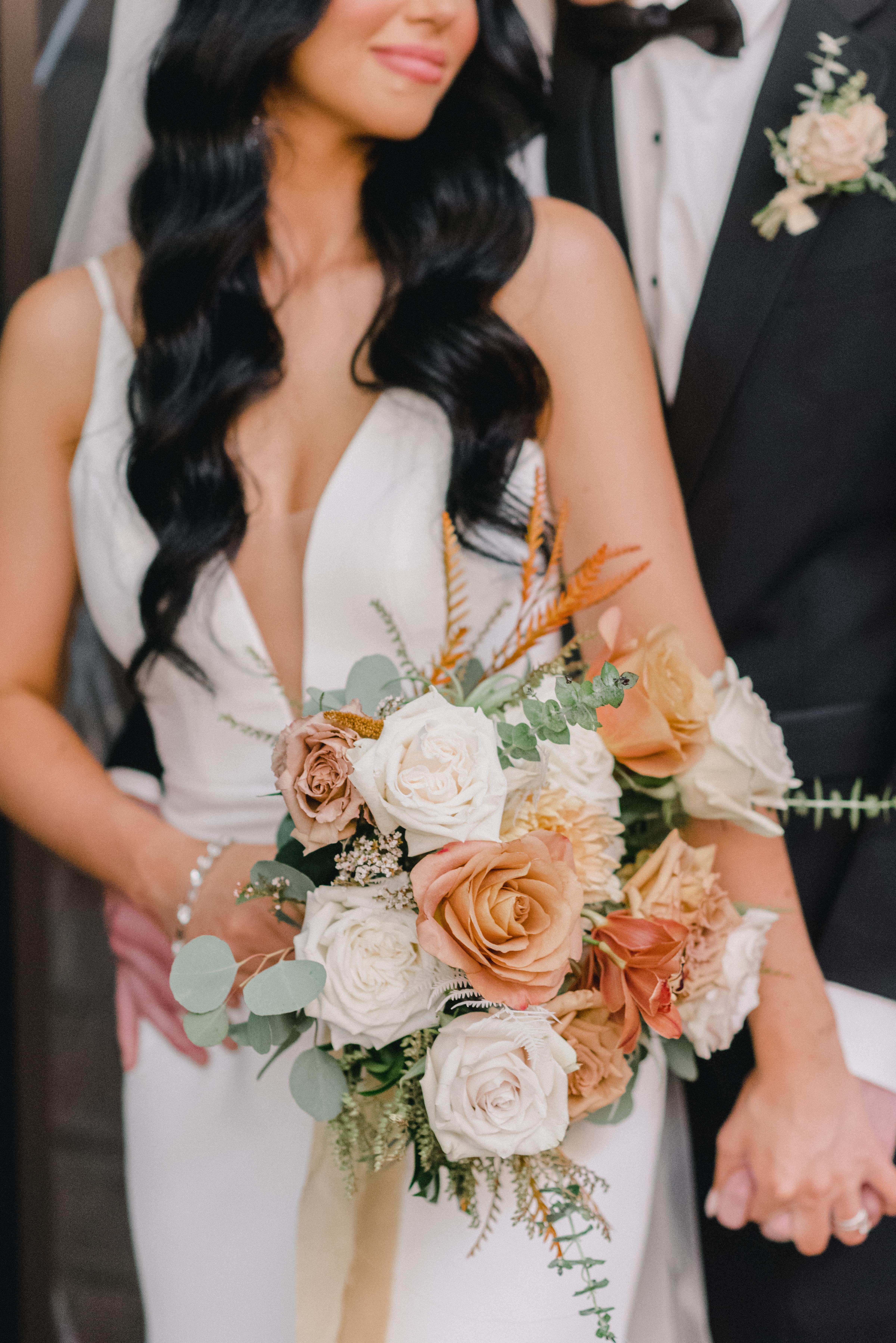 A Romantic Fall Wedding at the Foundry Room 26