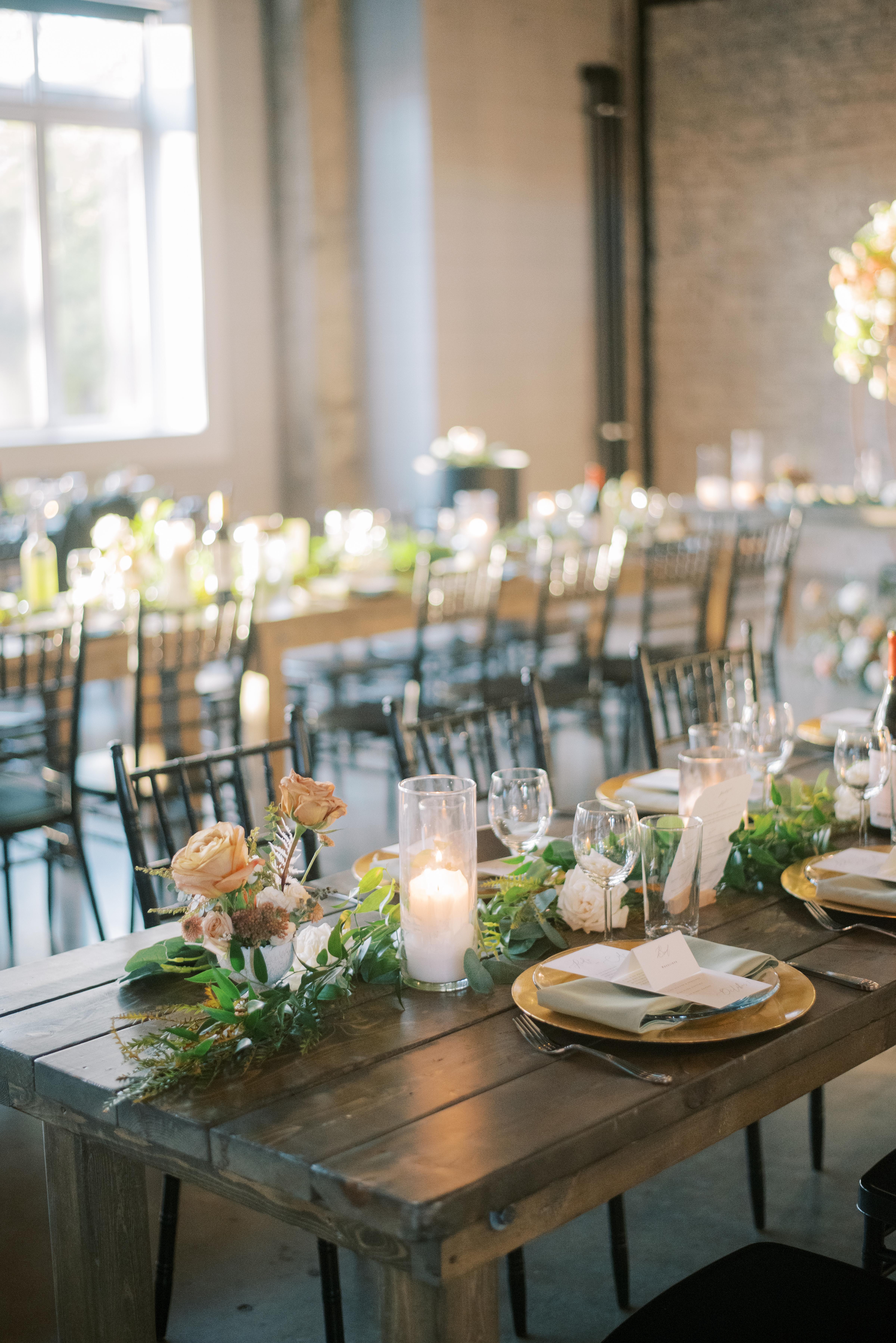A Romantic Fall Wedding at the Foundry Room 51