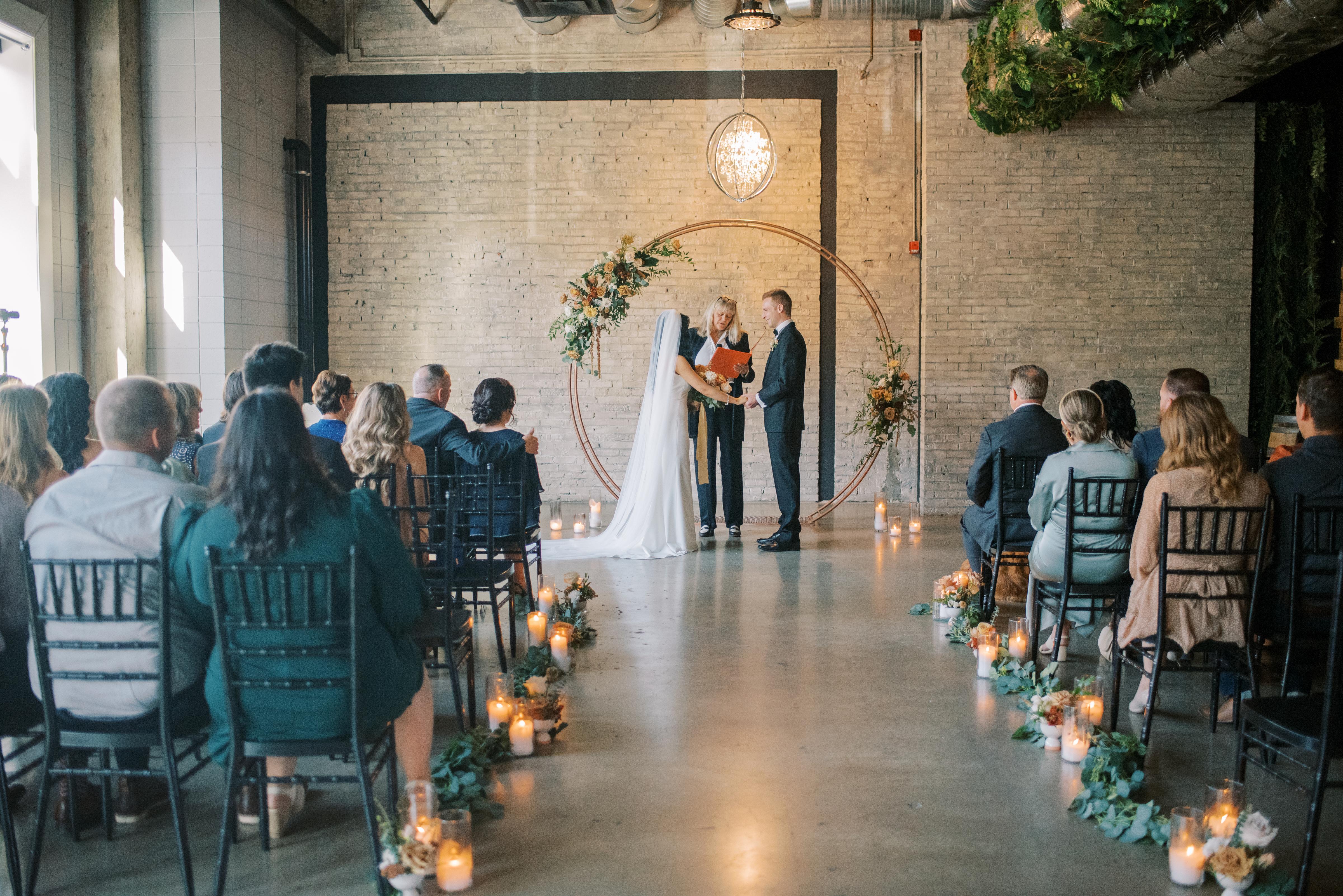 A Romantic Fall Wedding at the Foundry Room 72
