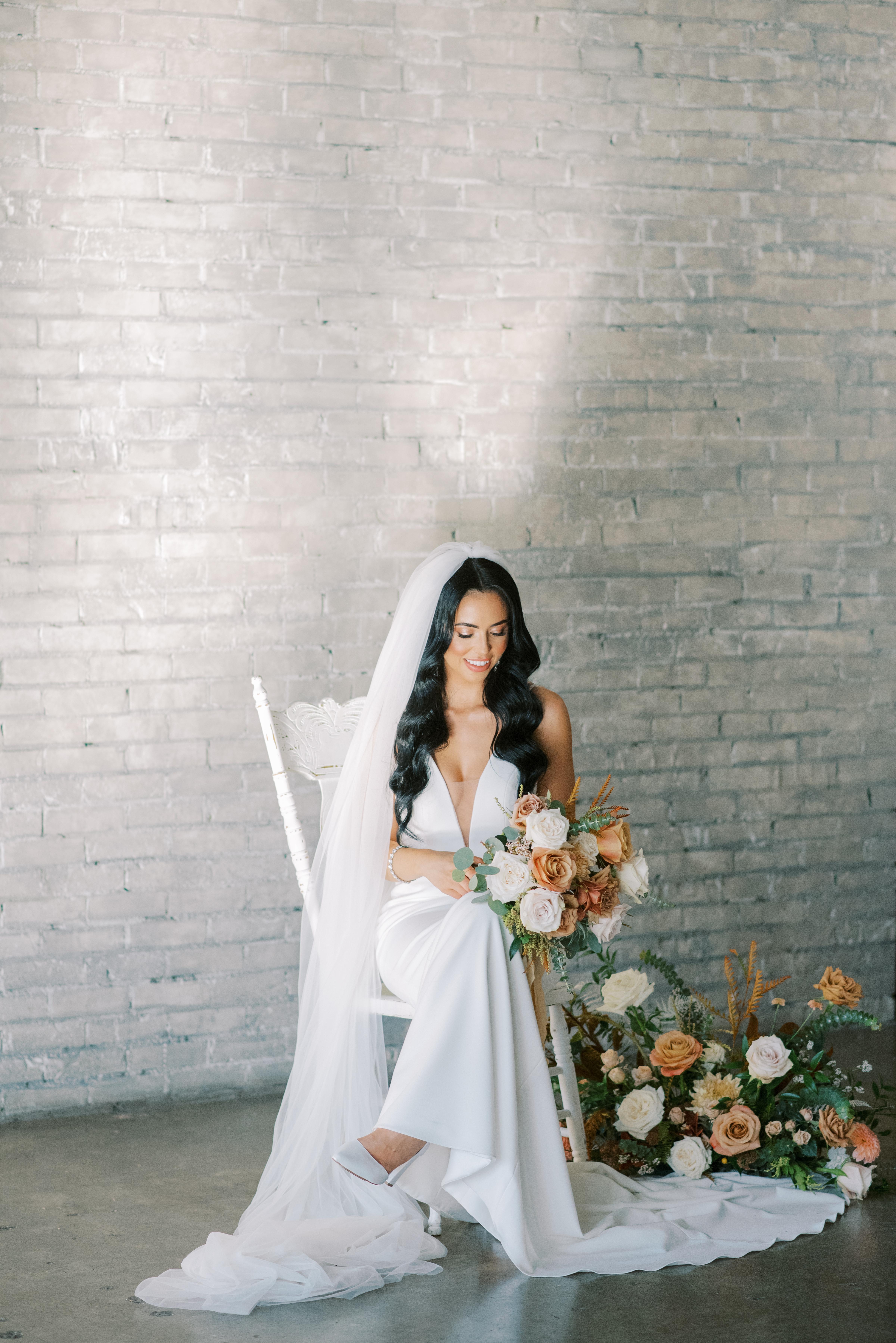A Romantic Fall Wedding at the Foundry Room 16