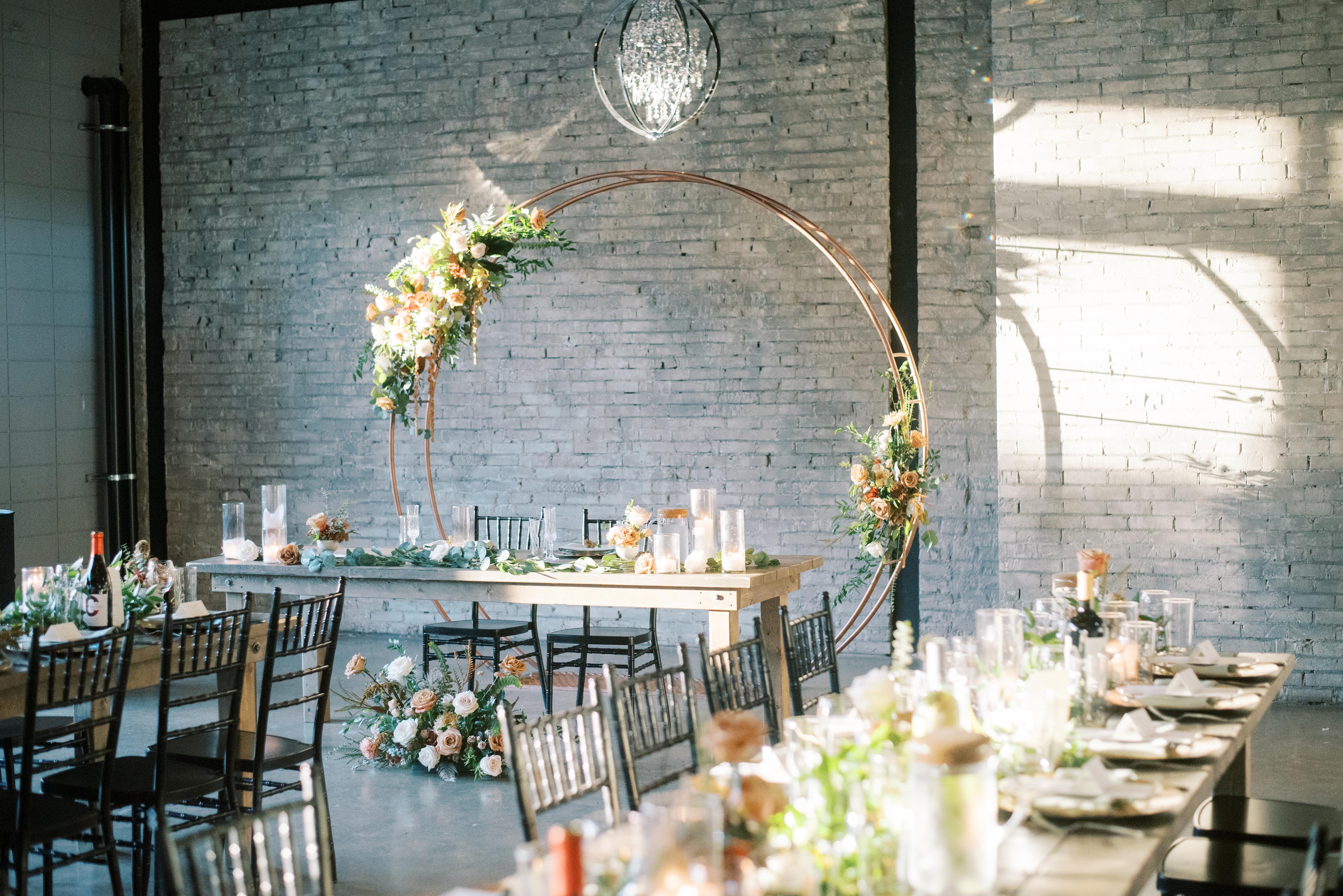 A Romantic Fall Wedding at the Foundry Room 66