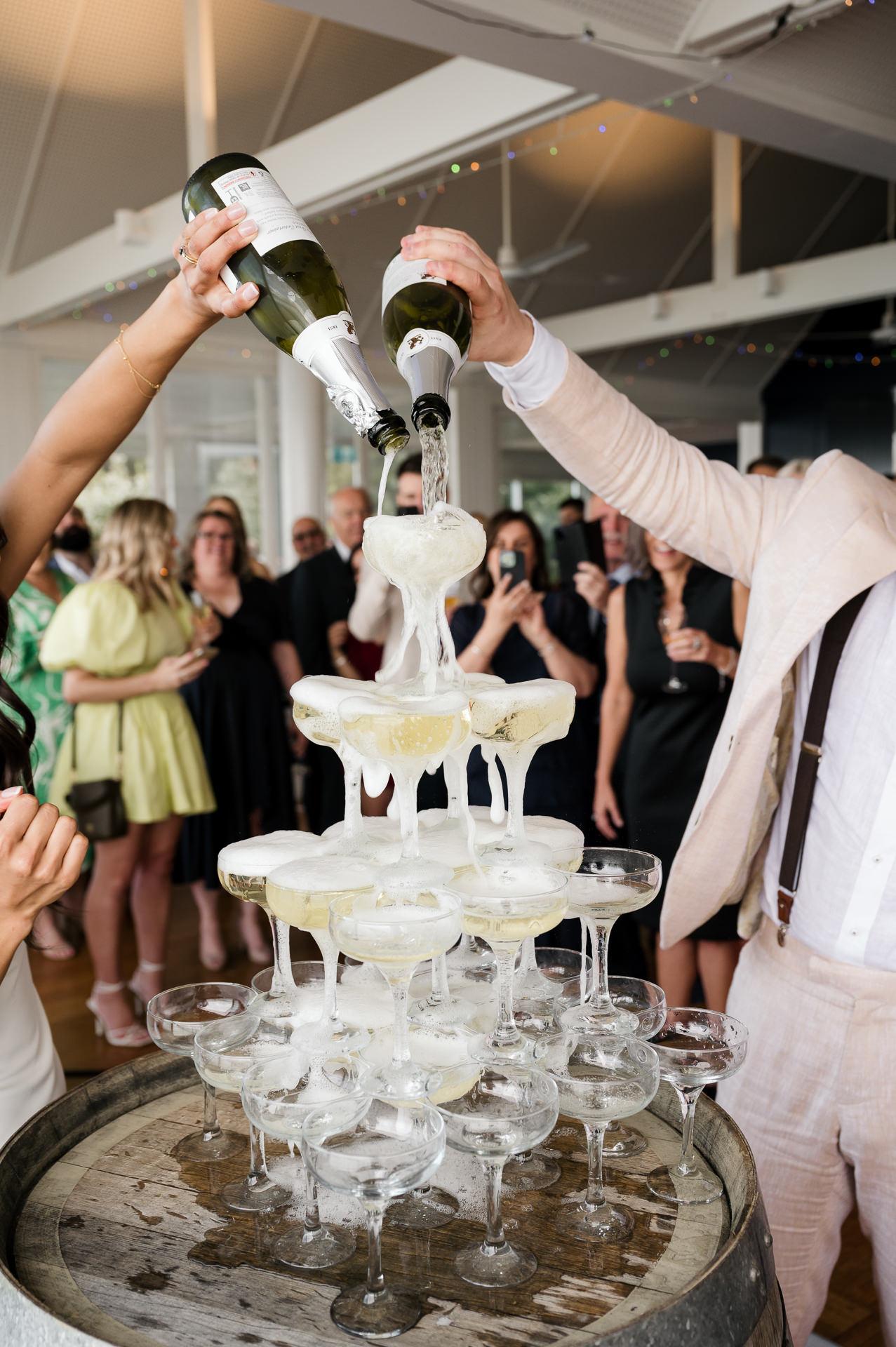 A Modern Spring Wedding at The Baths Sorrento 142