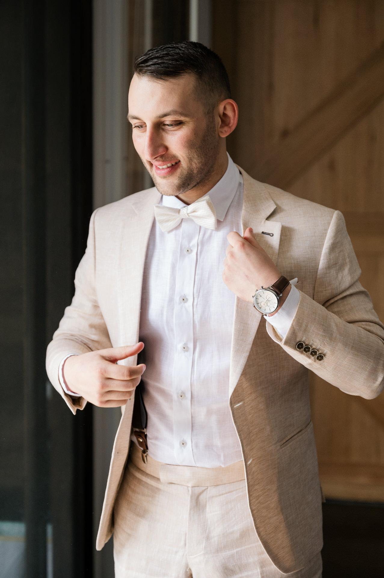 A Modern Beach Wedding at the Baths Sorrento photo 3