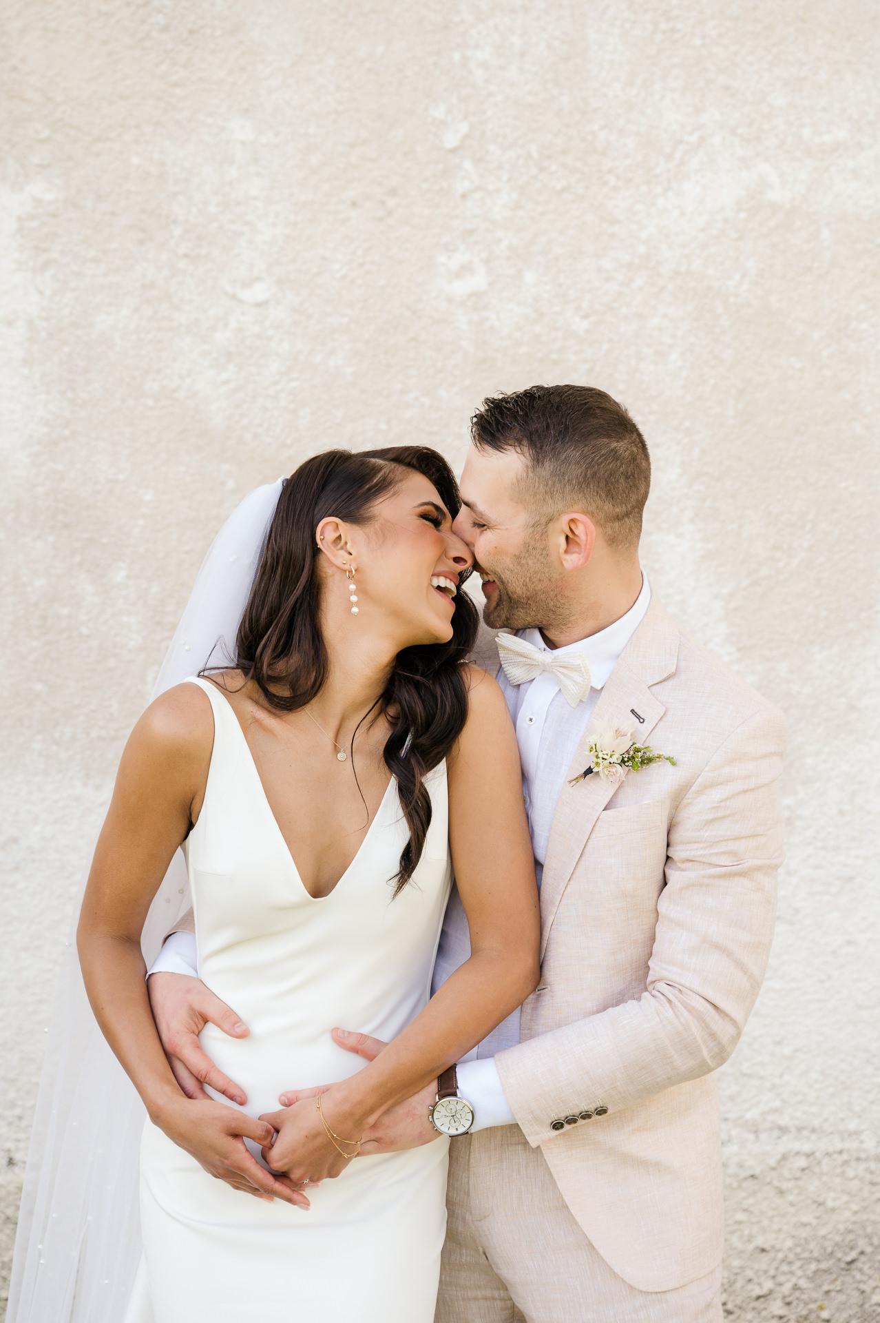 A Modern Beach Wedding at the Baths Sorrento