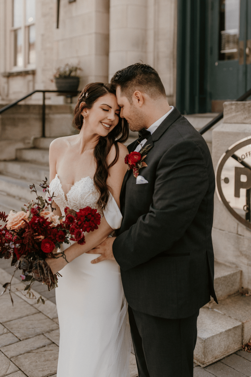 A Non-Traditional Fall Wedding at Post Commons