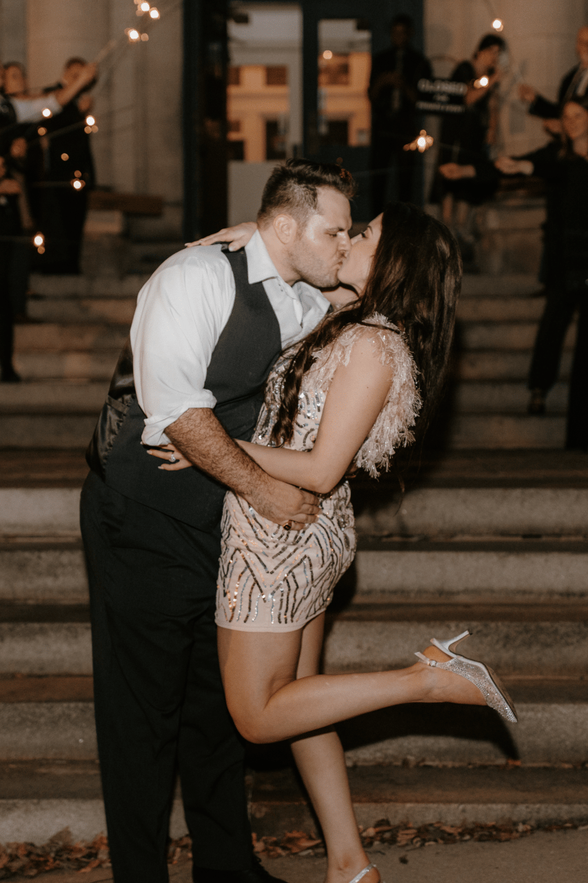 A Non-Traditional Fall Wedding at Post Commons photo 2