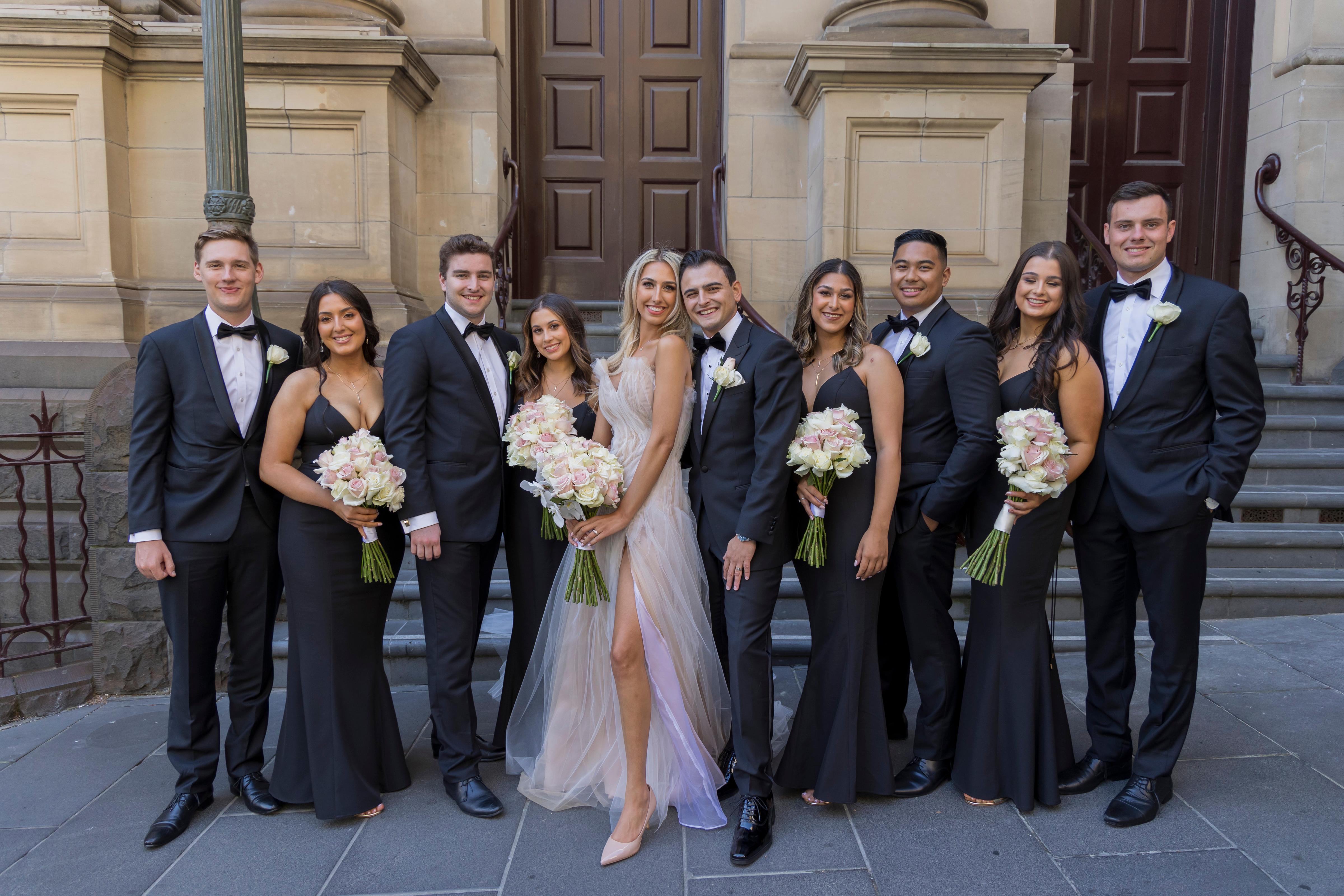 A Glamorous Fall Wedding at Metropolis Events photo 3