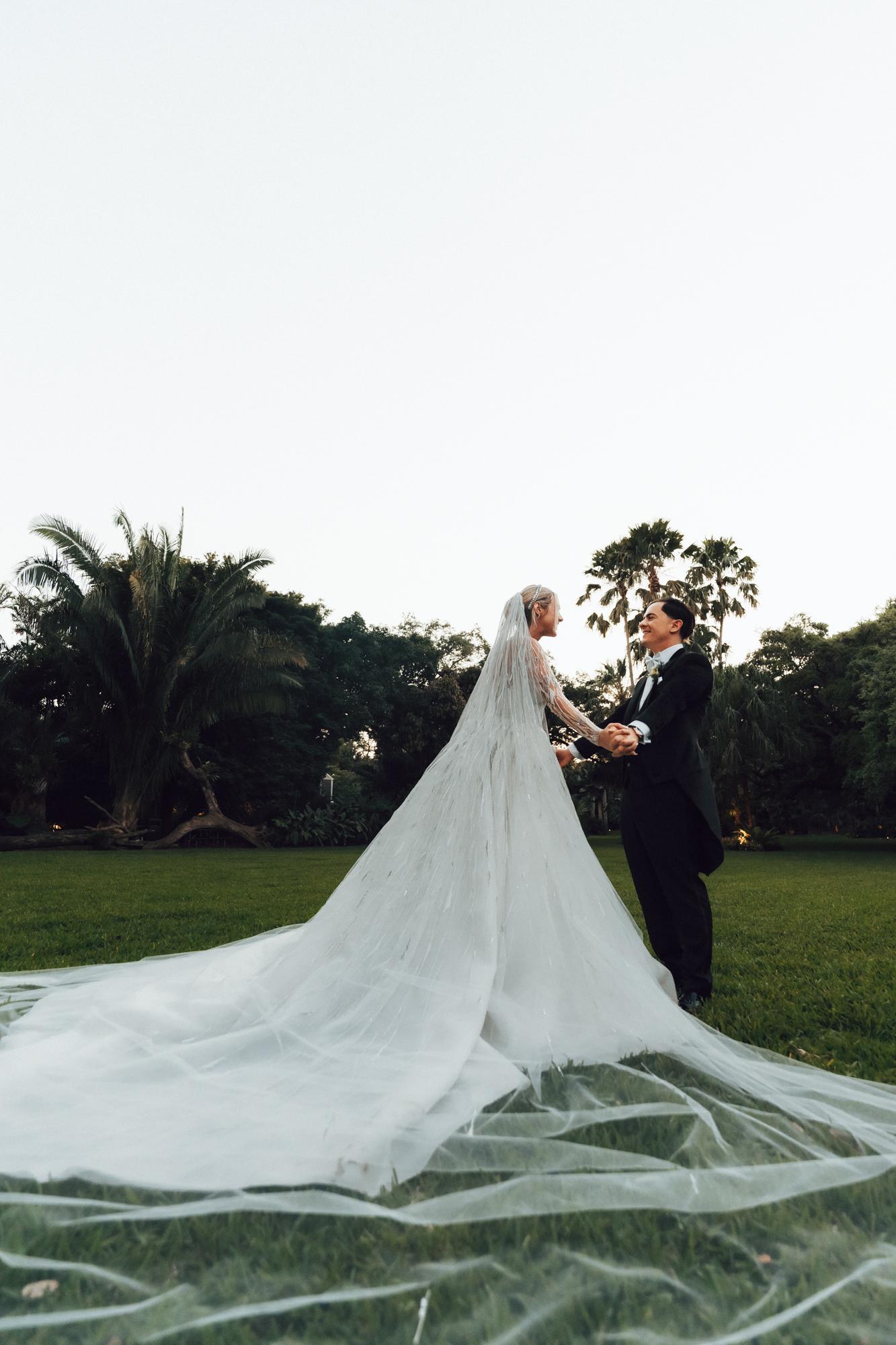 A Whimsical Wedding at Fairchild Botanical Garden