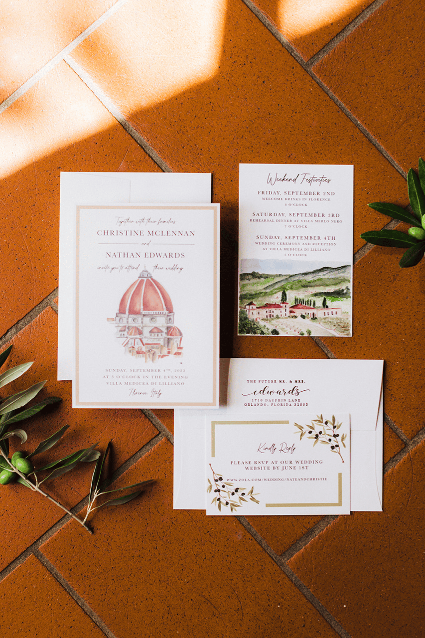 A Modern Summer Wedding at Villa Medicea Dililliano photo 3