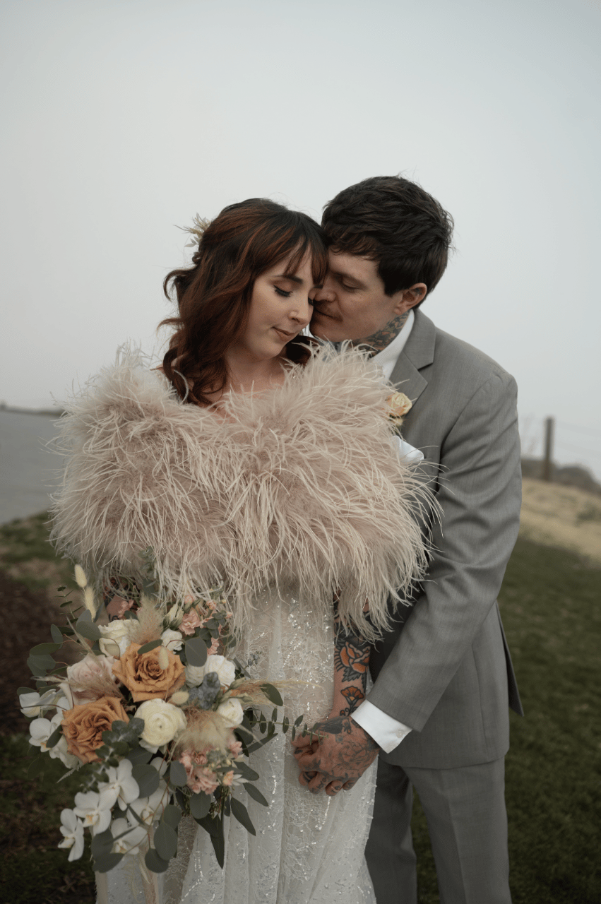 A Romantic Winter Wedding at South Wind Ranch