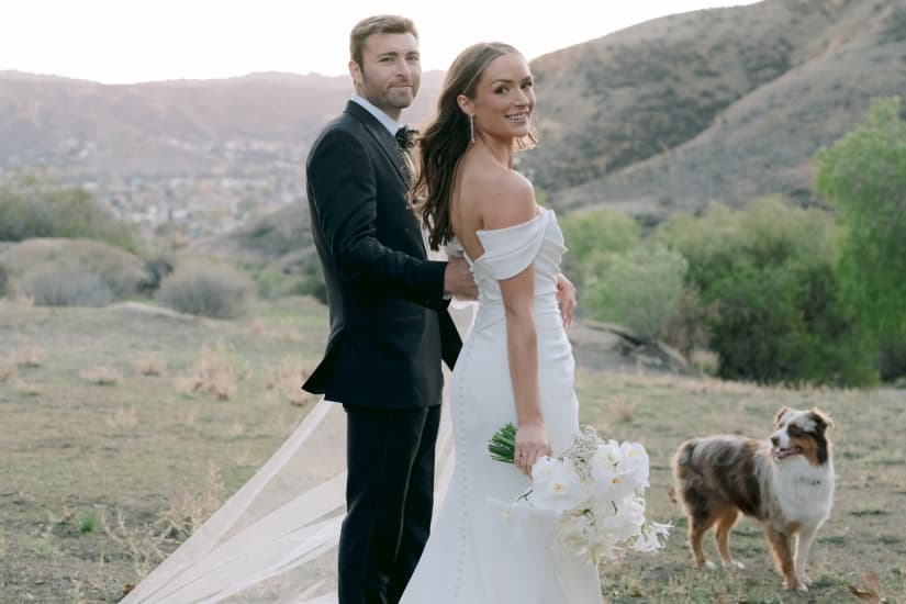 The Stars Aligned & Twinkle Lights Shined As Jacquelyn and Dave Say “I Do”