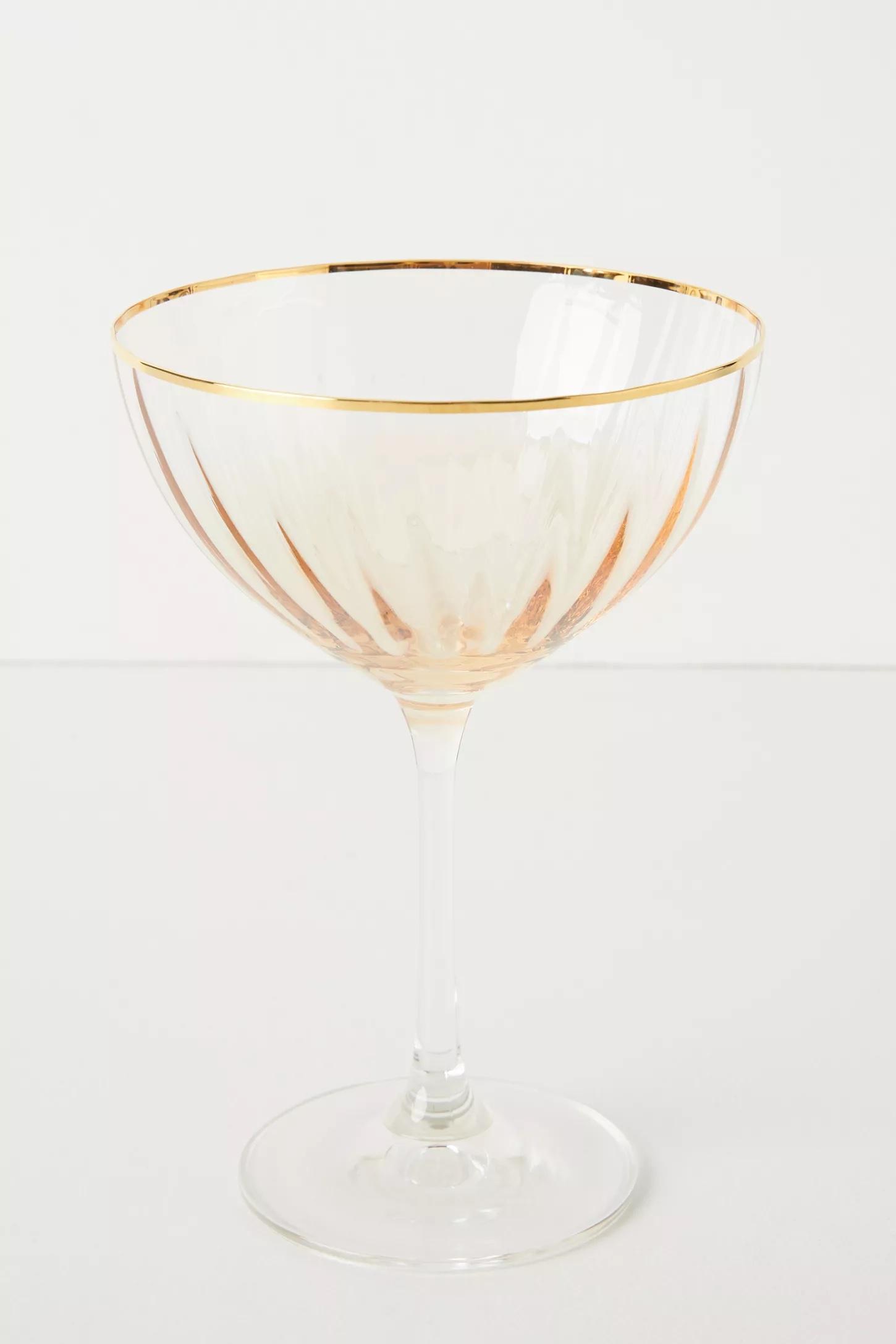 Waterfall Coupe Glasses