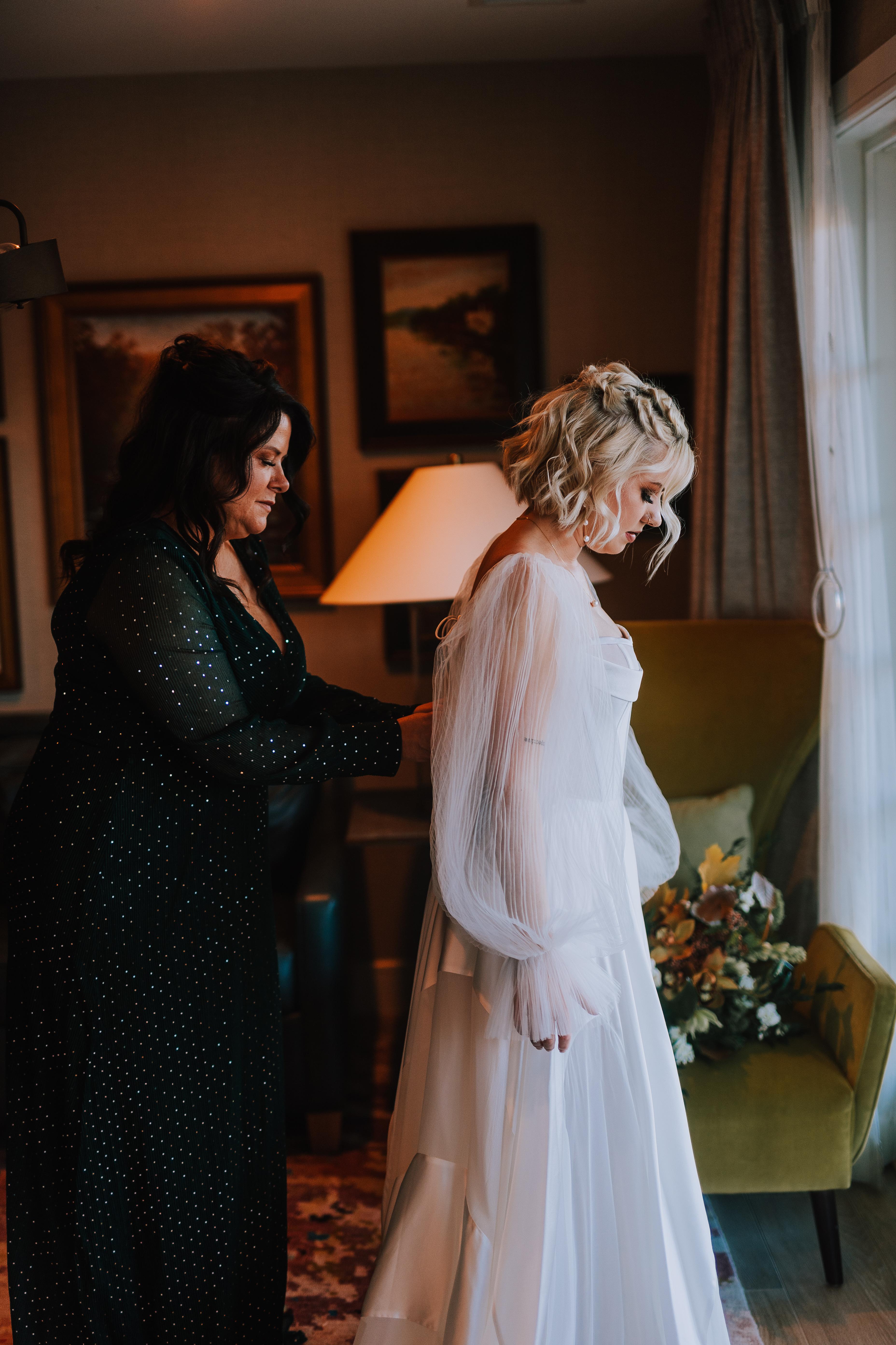 A Boho Winter Wedding at River House at Odette's 49