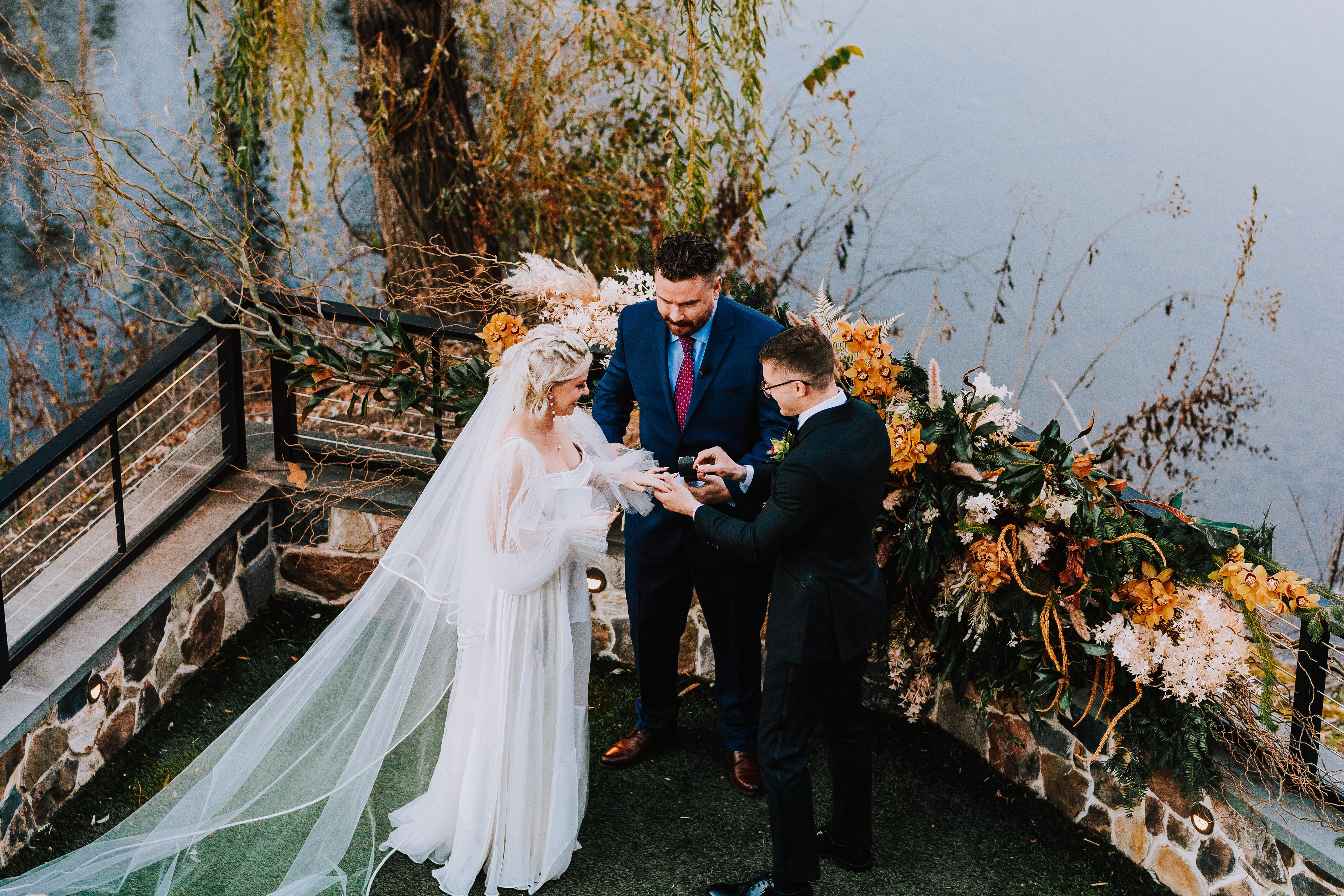 A Boho Winter Wedding at River House at Odette's 3