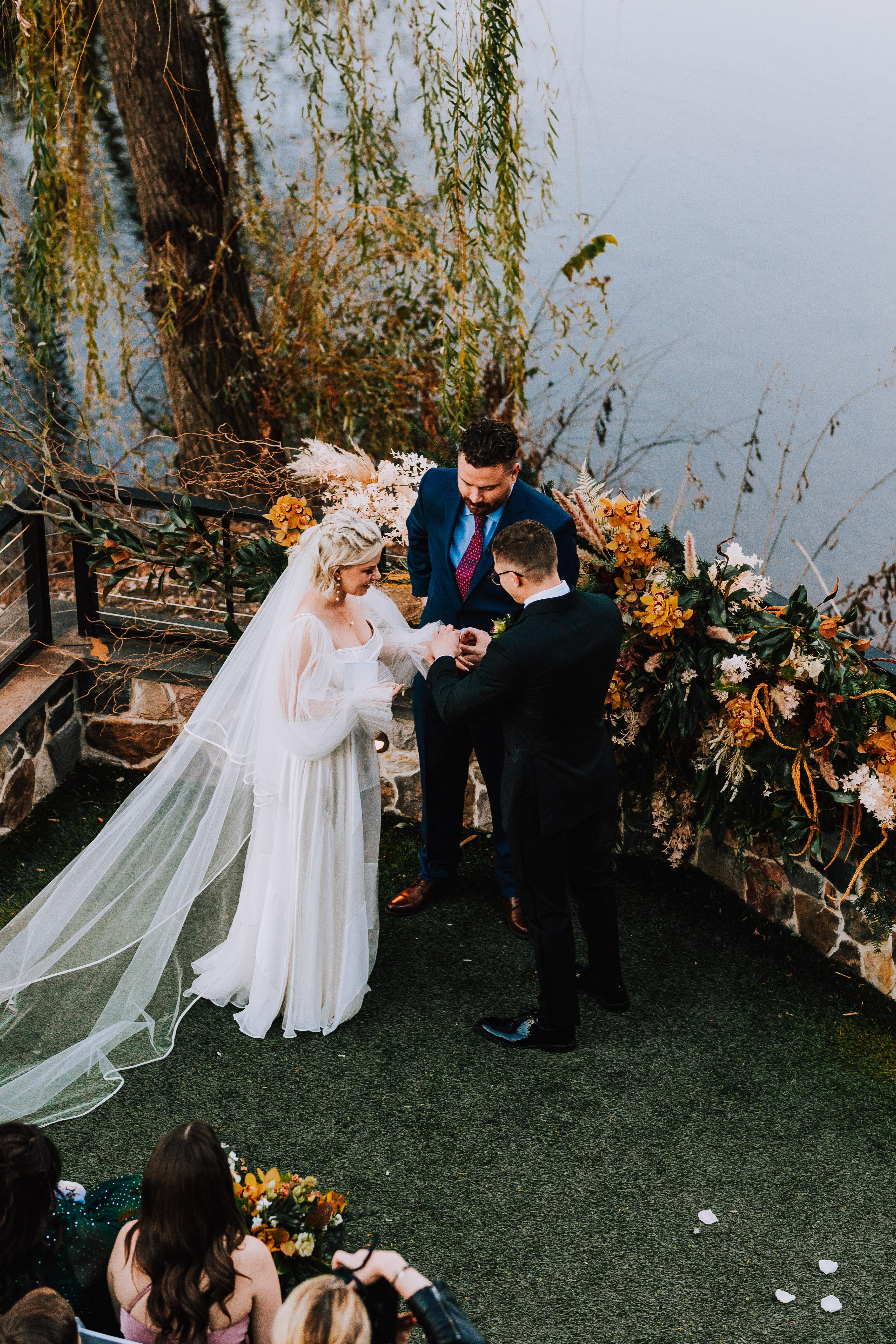 A Boho Winter Wedding at River House at Odette's 7
