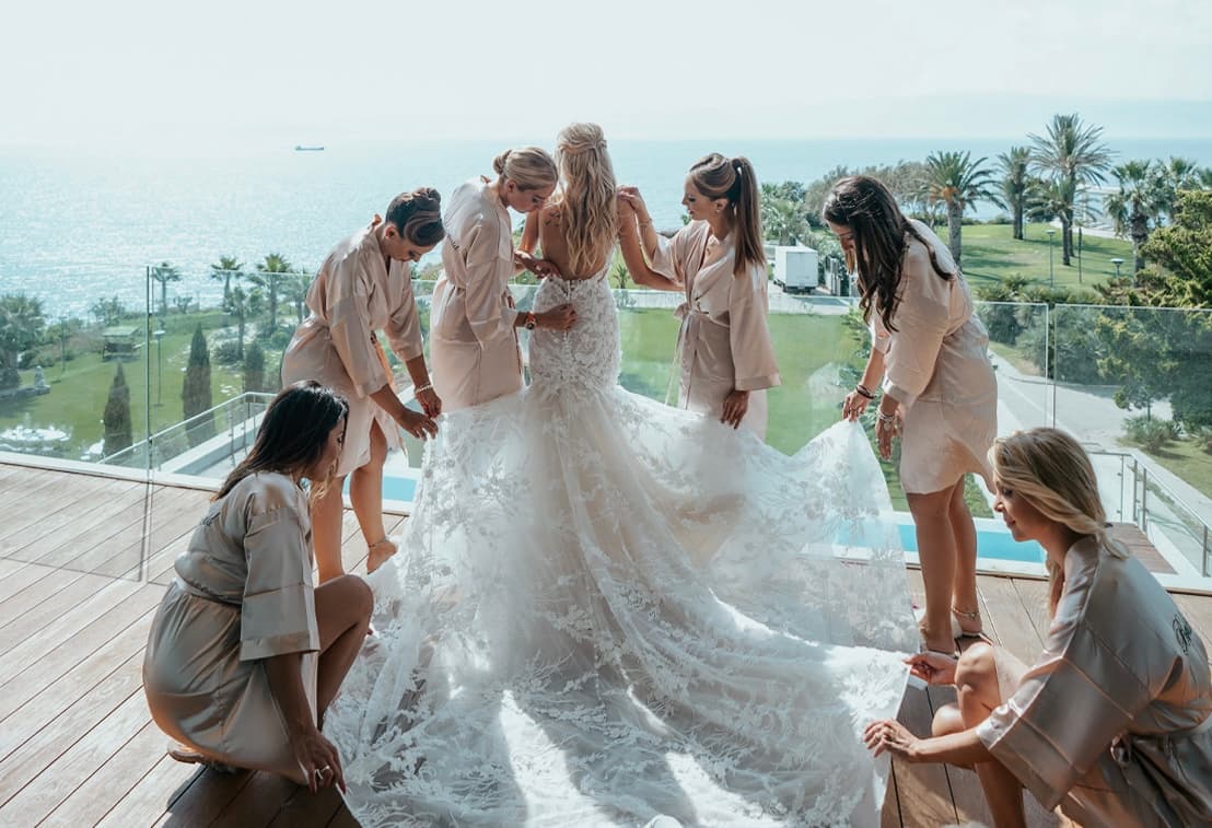 A Glamorous Summer Wedding in Çeşme, Turkey 6