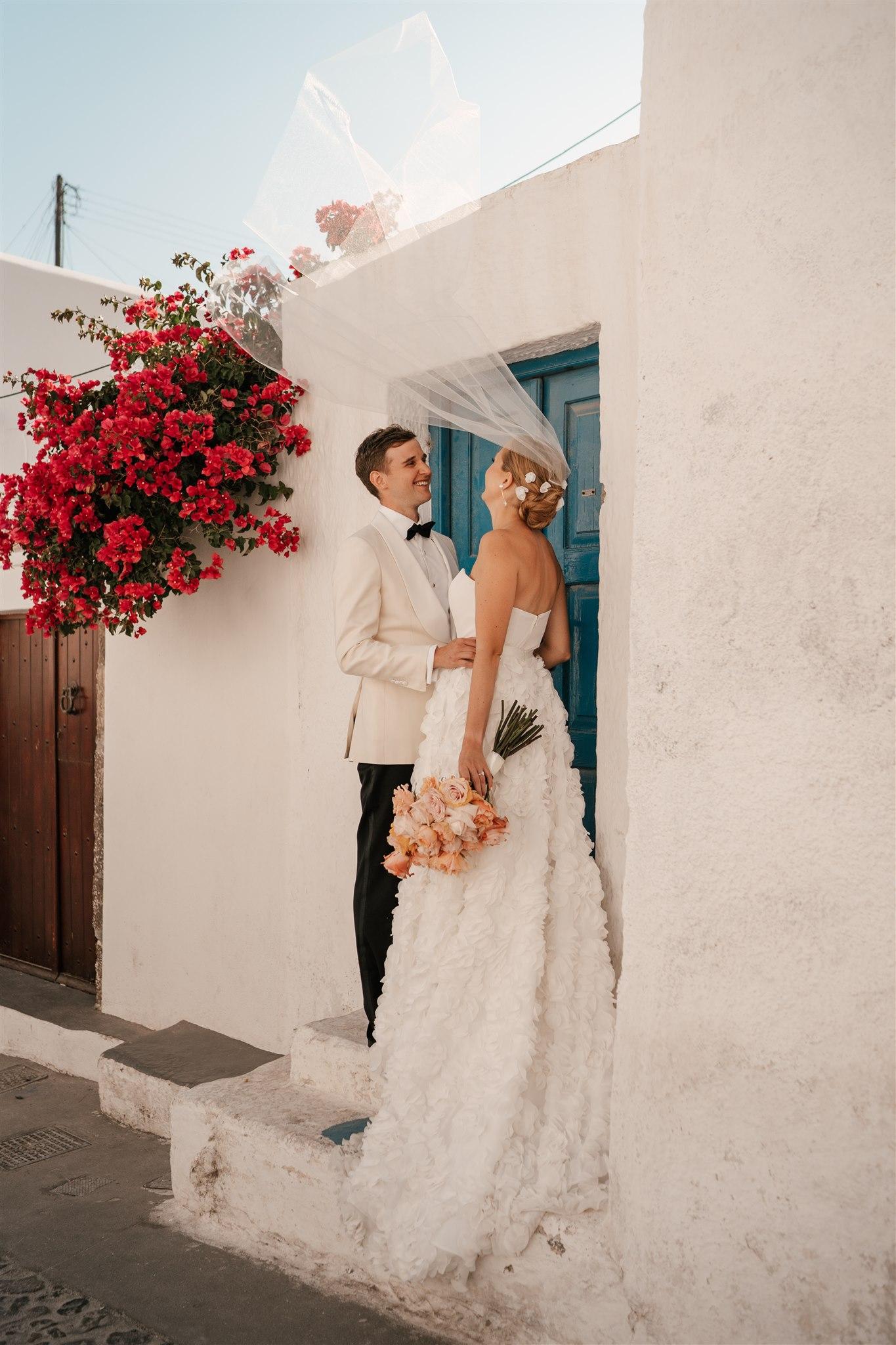 A Romantic Wedding at El Viento Santorini 6