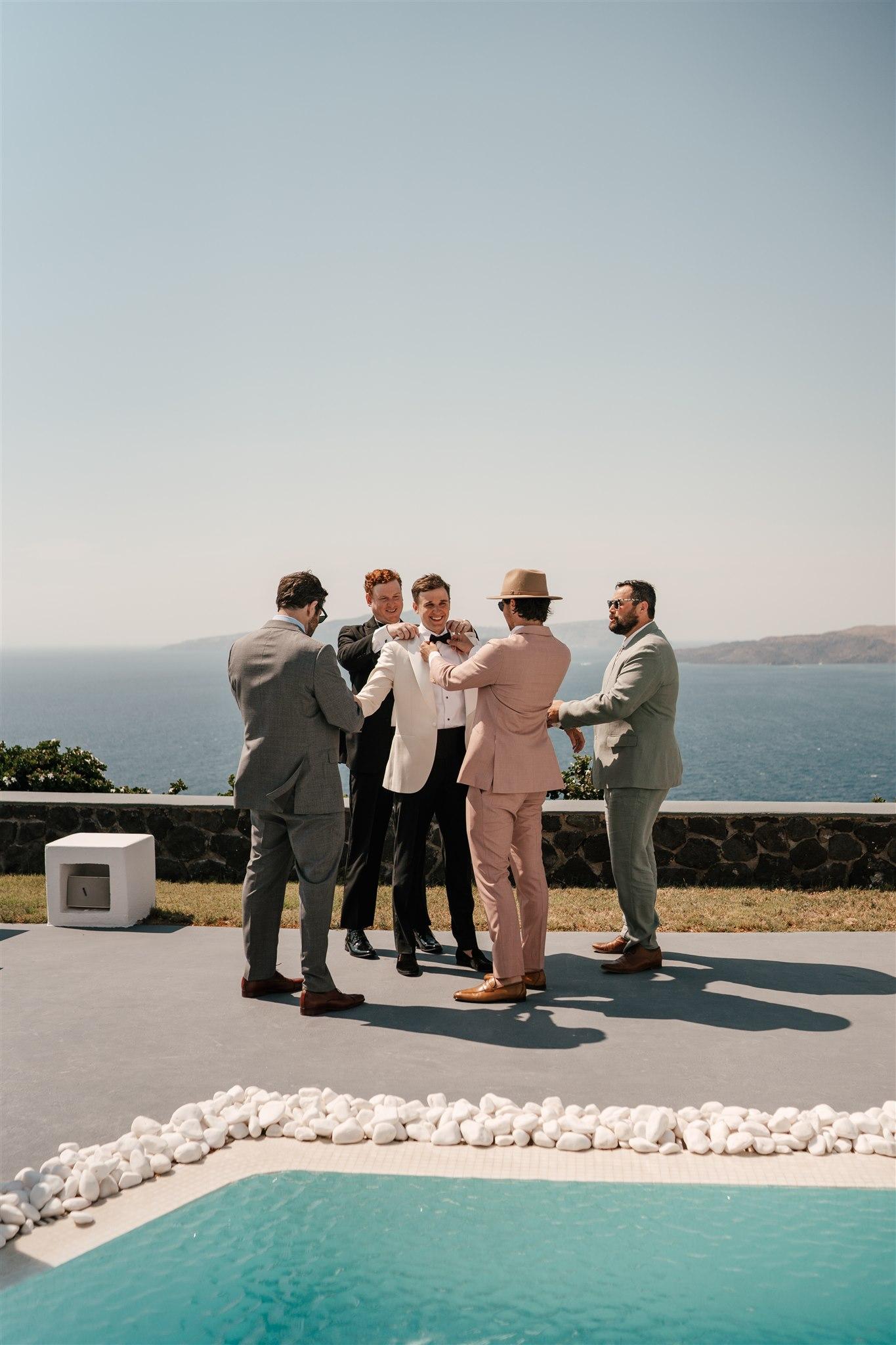 A Romantic Wedding at El Viento Santorini 2