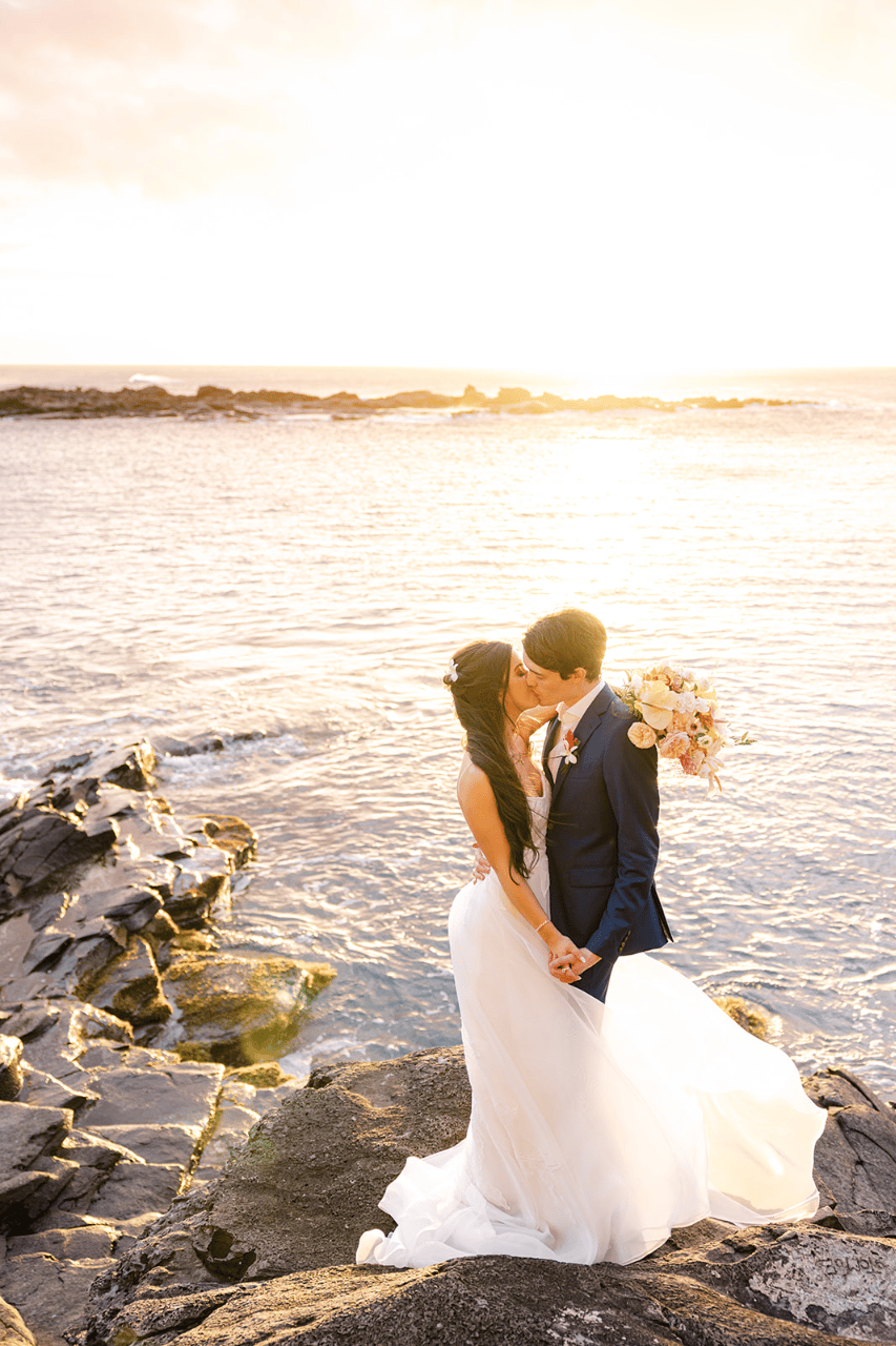A Romantic Spring Wedding at The Montage Kapalua Bay