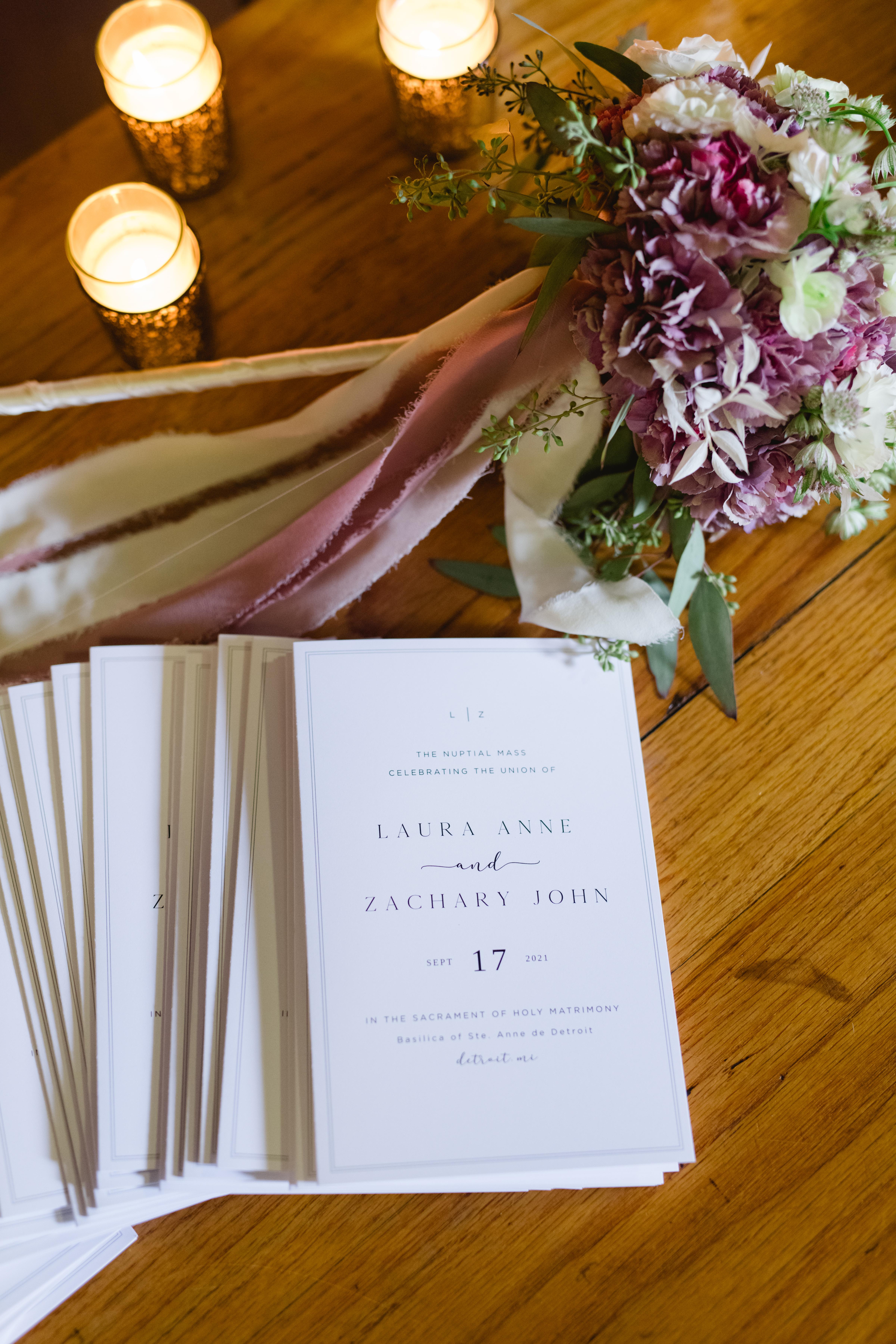 A Classic Fall Wedding at the Basilica of Sainte Anne de Detroit photo 5