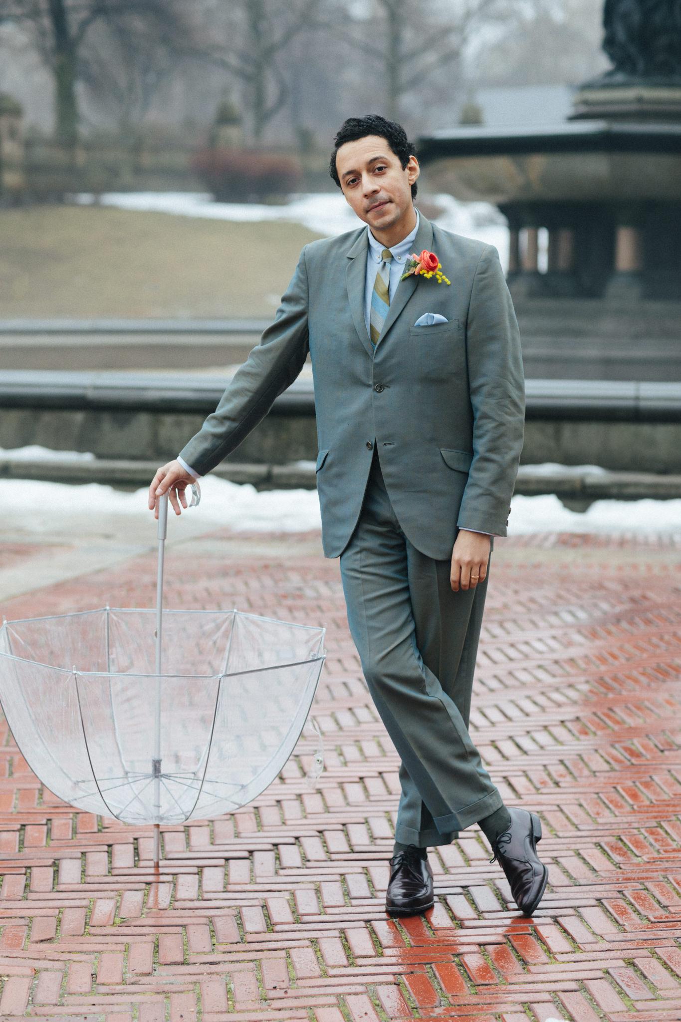 A non-traditional elopement in Central Park with a mini-reception at the St. Mazie 11
