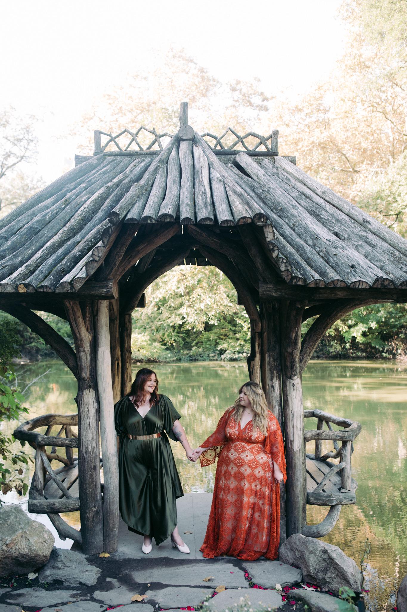 A non-traditional elopement in Central Park 17